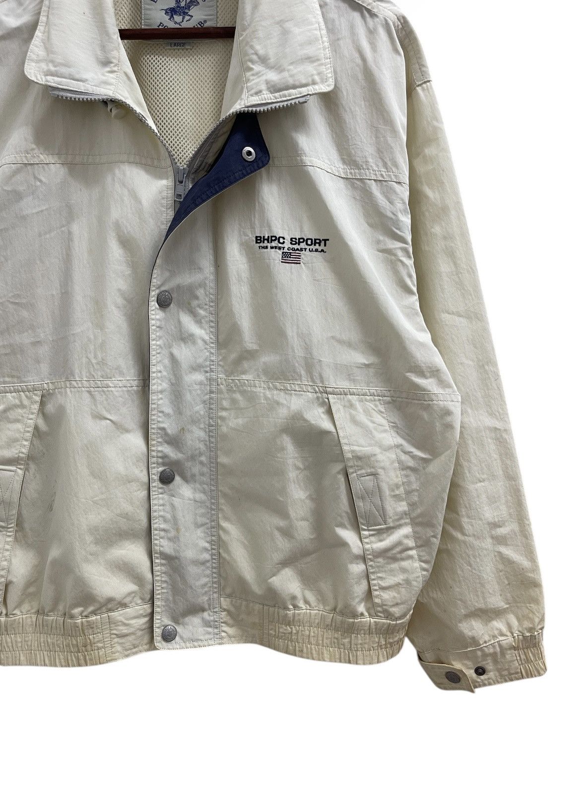 Beverly Hills Polo Club Vintage BHPC Sport Bomber Jacket Size US M / EU 48-50 / 2 - 4 Thumbnail