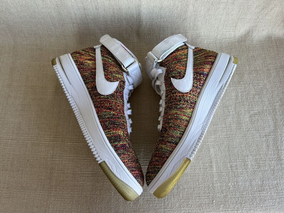 Nike Nike Air Force 1 Sneakers Fabric Multicolor Size 44.5 Size US 11.5 / EU 44-45 - 5 Thumbnail