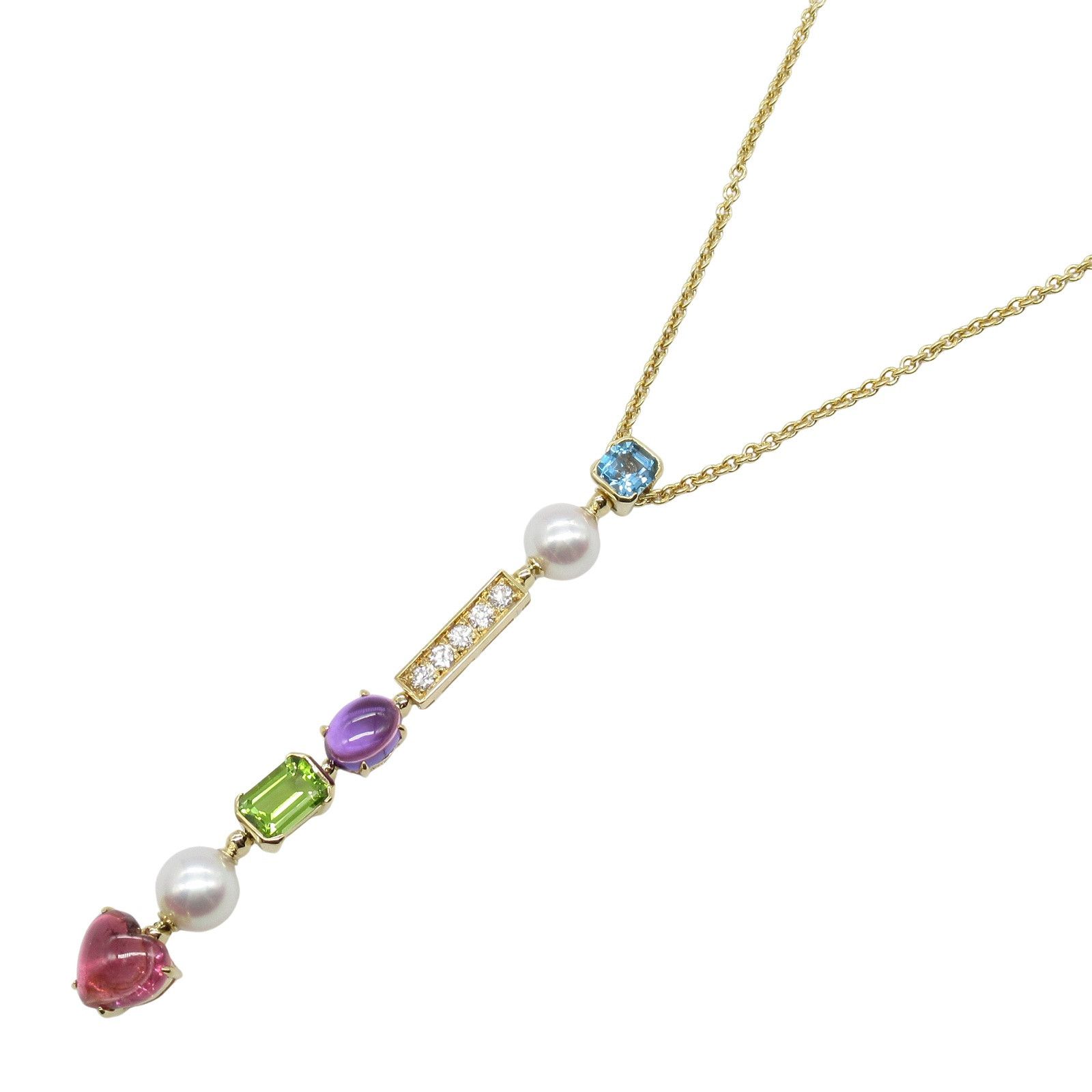 Bvlgari Bvlgari Bvlgari Allegra Au750 Necklace Metal Necklace Size ONE SIZE - 1 Thumbnail