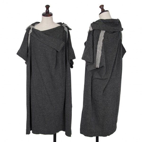 Yohji Yamamoto Yohji Yamamoto size 2 Grey Retro Design Dress 2503-Nextarro Size M / US 6-8 / IT 42-44 - 1 Thumbnail