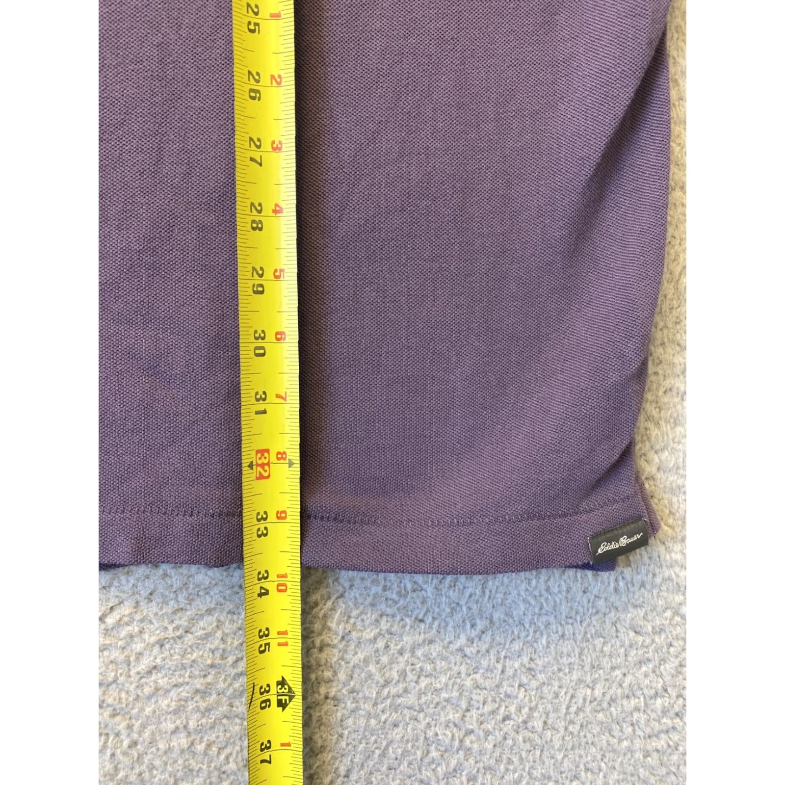 Eddie Bauer Eddie Bauer Polo Shirt Mens 3XLT Tall Lavender Slim Fit Button Collared 95-21 Size US XXL / EU 58 / 5 - 5 Thumbnail