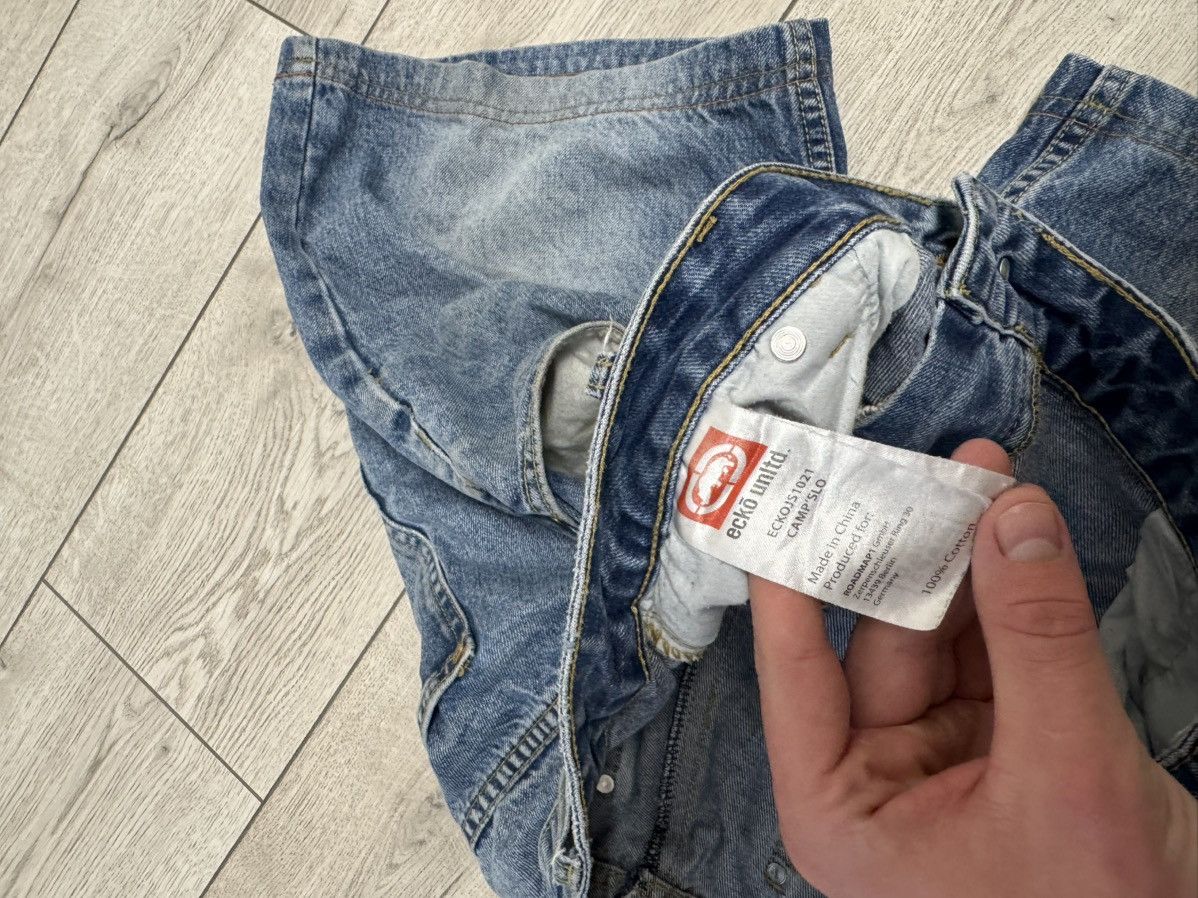 Ecko Unltd. Vintage y2k Raw Ecko untld big logo jorts rap skate baggy Size US 34 / EU 50 - 5 Thumbnail