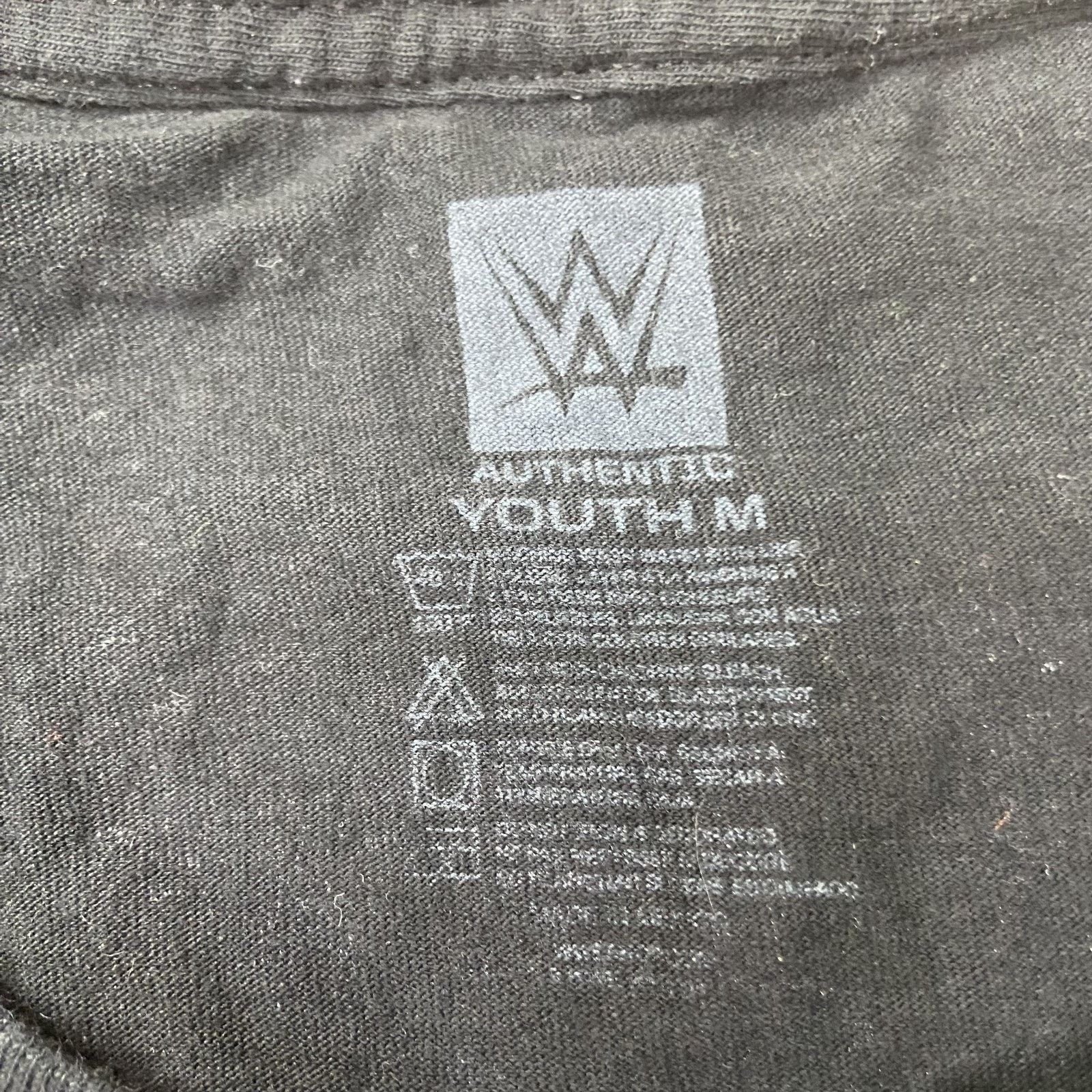 & Other Stories Authentic WWE Live Road Wrestlemania T Shirt Youth Medium Size US M / EU 48-50 / 2 - 4 Thumbnail