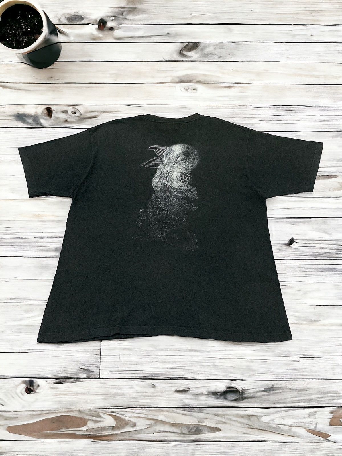 Japanese Brand Vintage Juvenile Delinquent Geisha Koi Japanese Tee Size US XL / EU 56 / 4 - 1 Thumbnail