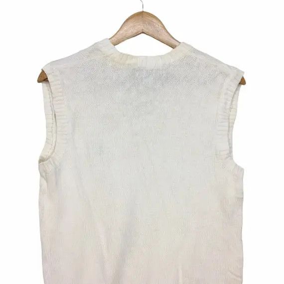 Polo Ralph Lauren Vtg 90' POLO RALPH LAUREN Small Pony Knitwear Sweater Tank Size US L / EU 52-54 / 3 - 6 Thumbnail