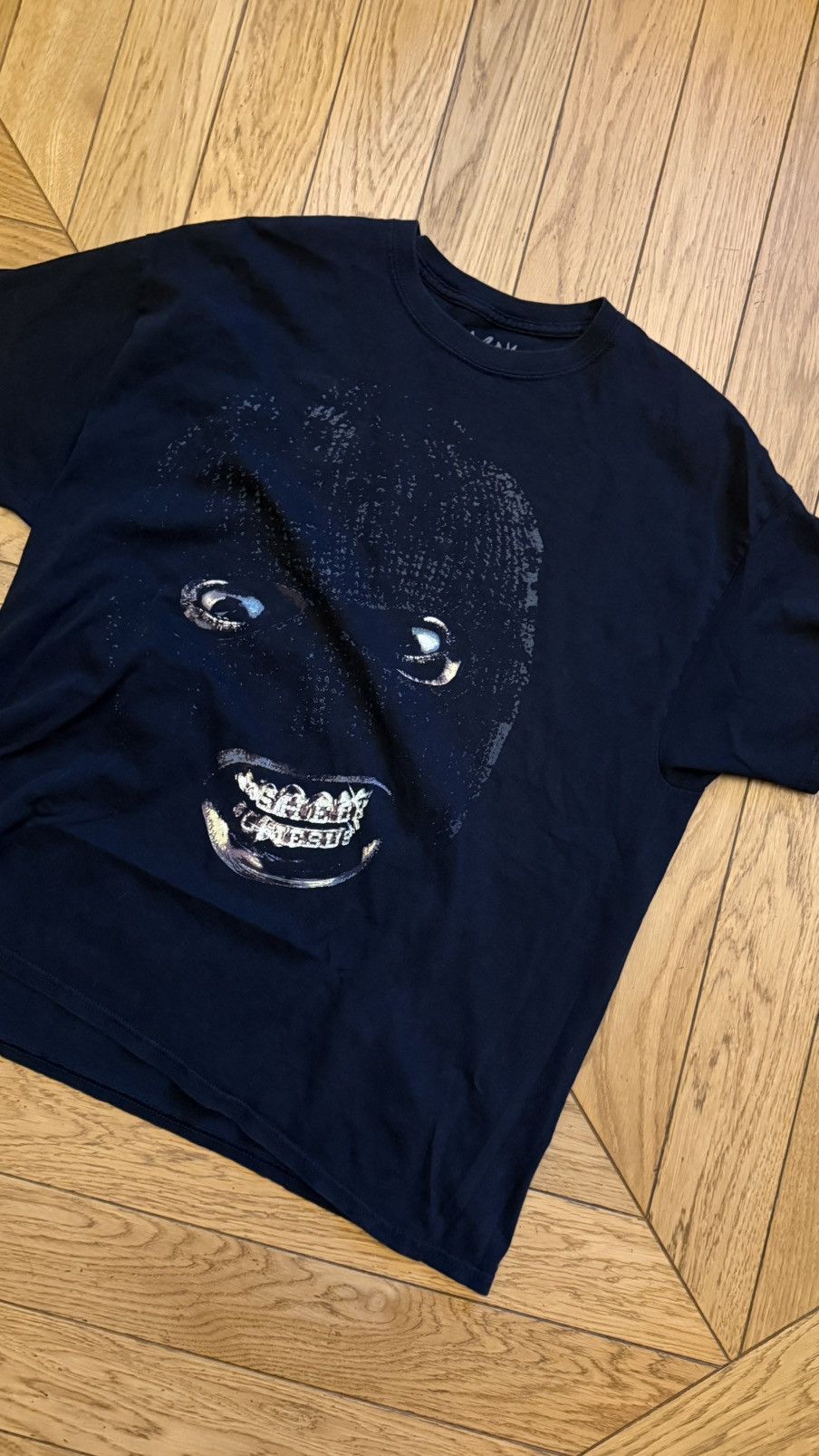 Gildan × Travis Scott Washed Black MudBoy Tee Size US XL / EU 56 / 4 - 1 Thumbnail