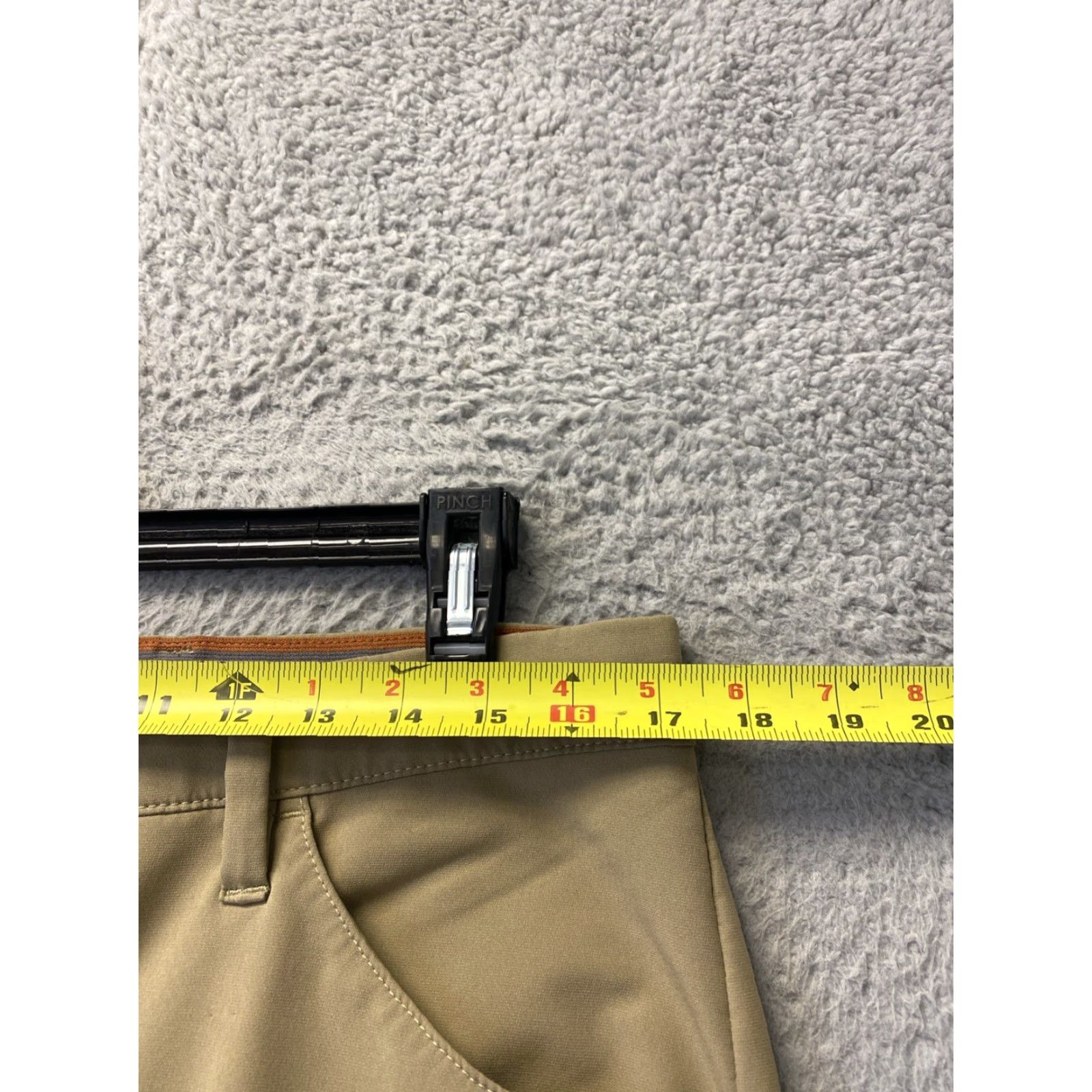 Dockers DOCKERS Dark Ginger Men's Slim Fit 360 Flex Chino Pants 34x30 /151-21 Slim Dress Flat Front Straight Inseam 30 Polyester Elastane Modern Men Size US 34 / EU 50 - 3 Thumbnail