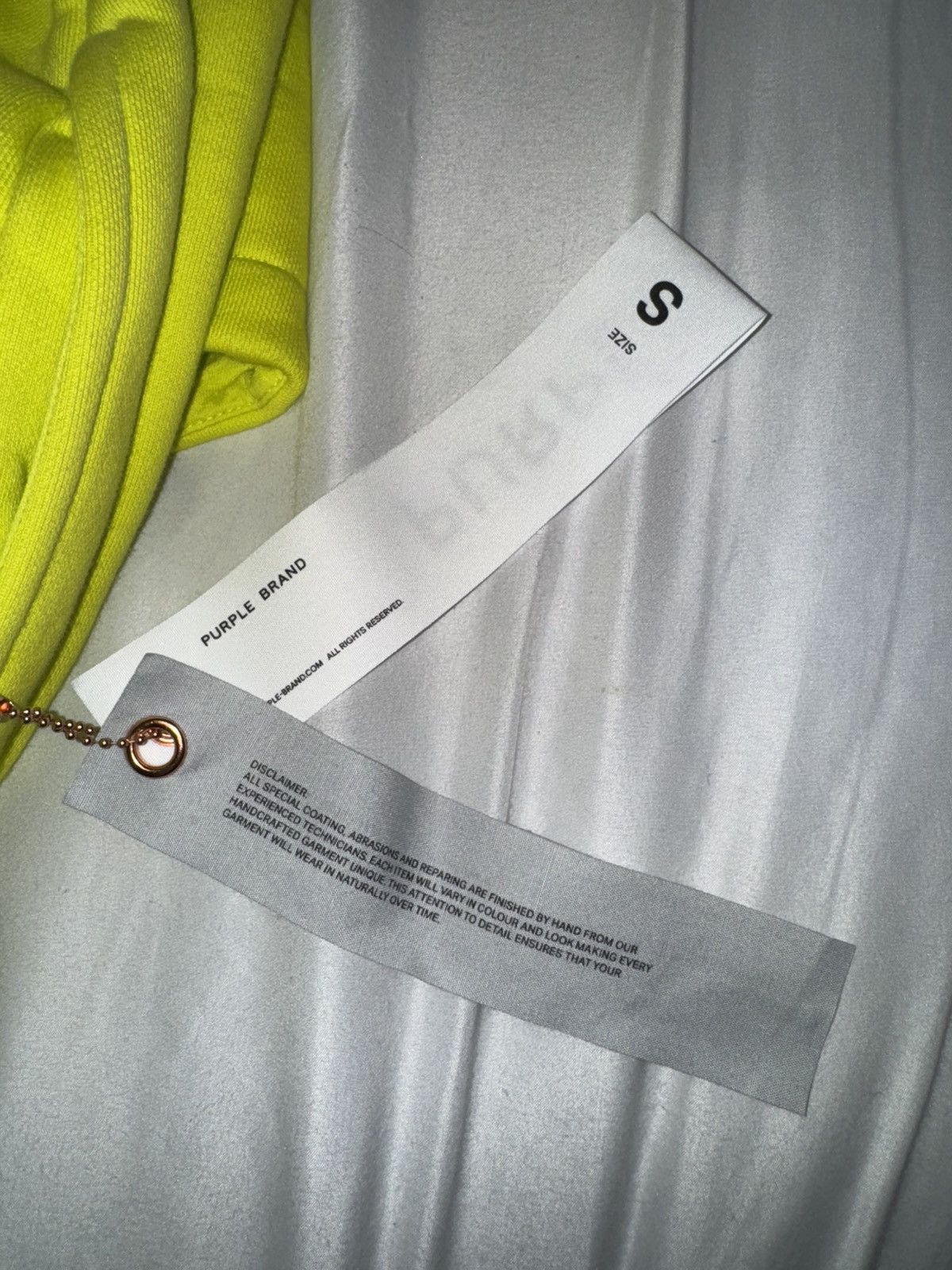 Purple PURPLE BRAND Fleece Flare Leg Pants Yellow/green Sz S New Size US 30 / EU 46 - 6 Thumbnail