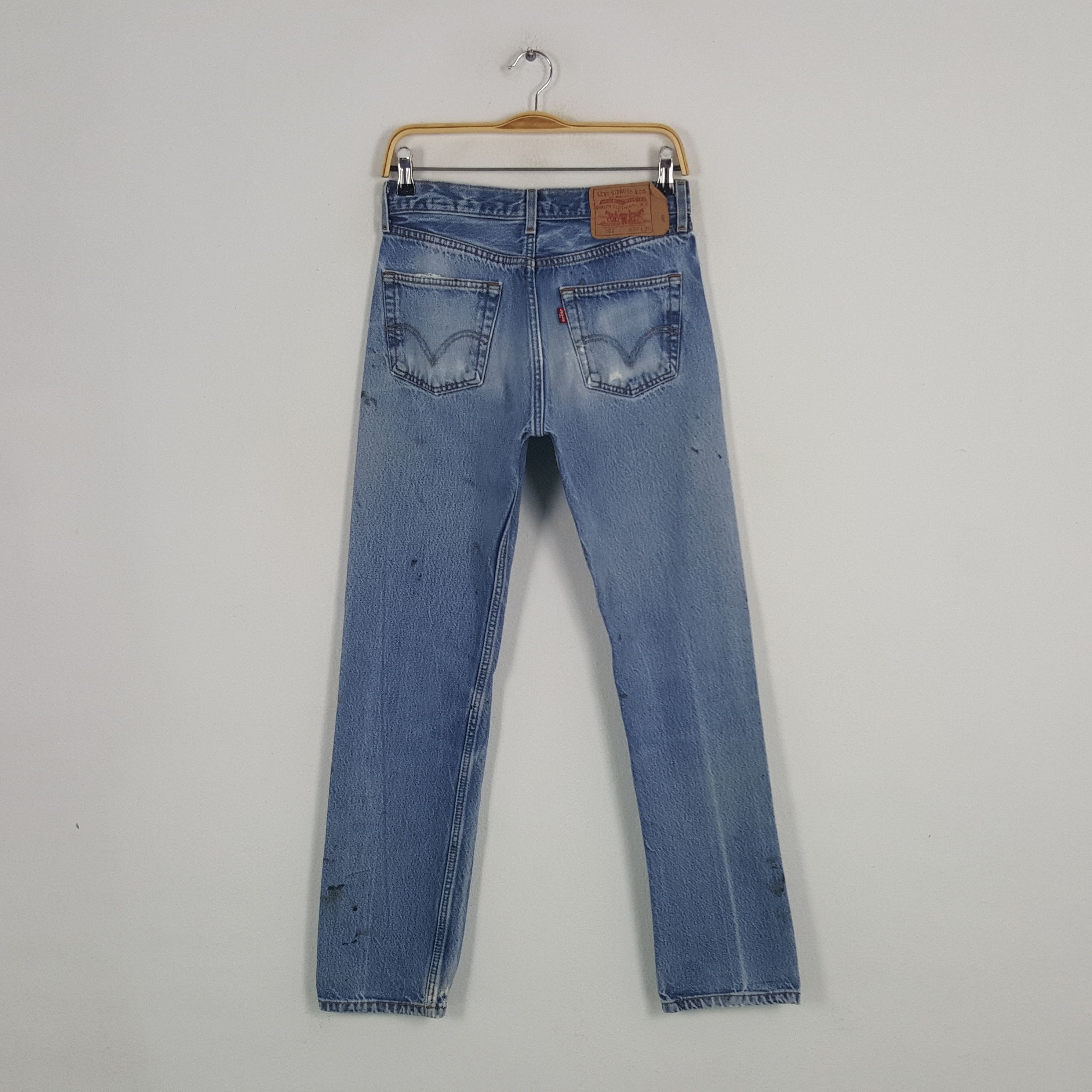Levi's × Vintage Vintage Levi's 501 American Distressed Denim Jeans Size US 28 / EU 44 - 4 Thumbnail