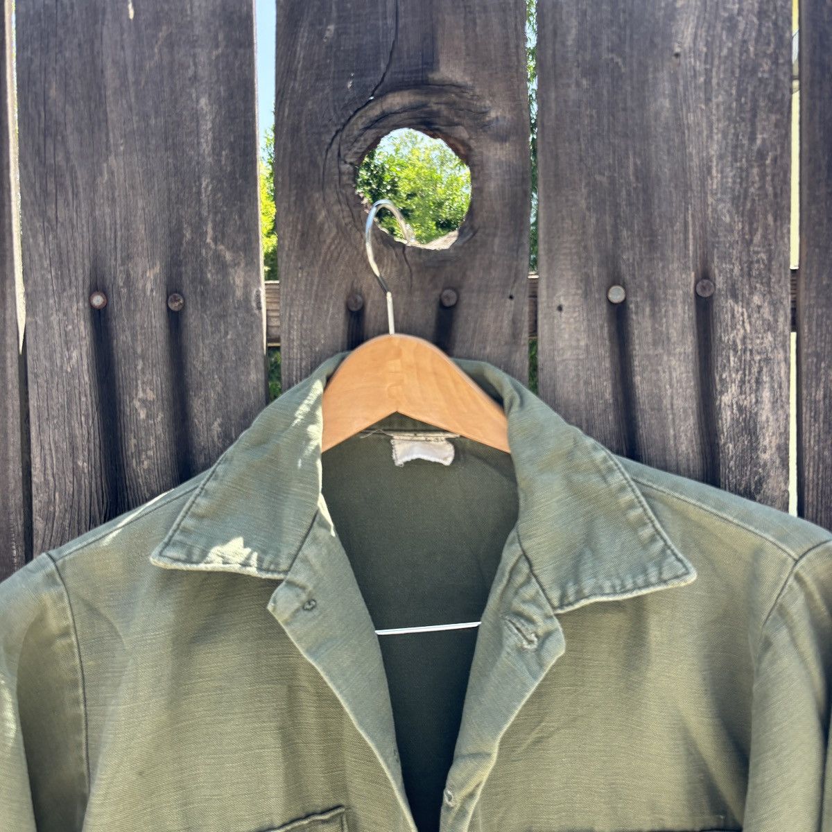 Vintage Vintage 60s Military Overshirt Size US M / EU 48-50 / 2 - 2 Thumbnail