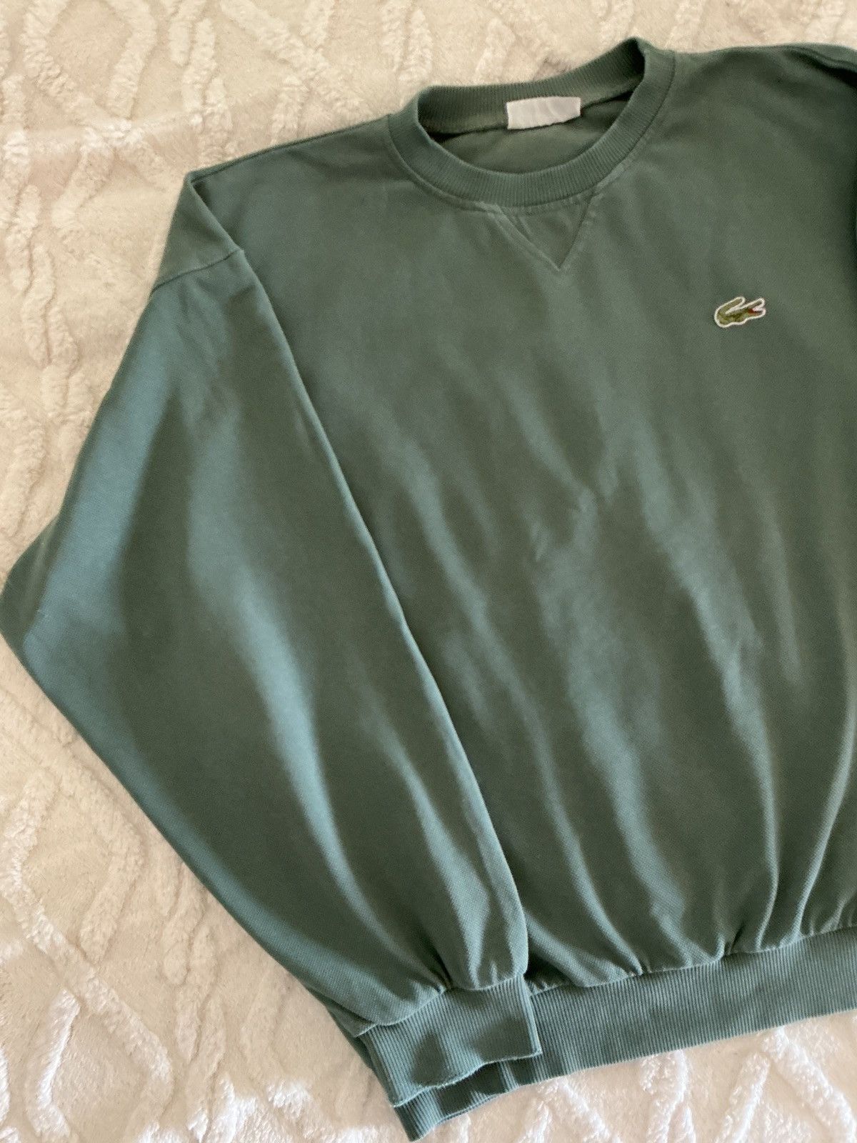 Lacoste Rare Vintage Lacoste France Knit — Sage Green, Size 5 (M/L) Size US L / EU 52-54 / 3 - 11 Thumbnail