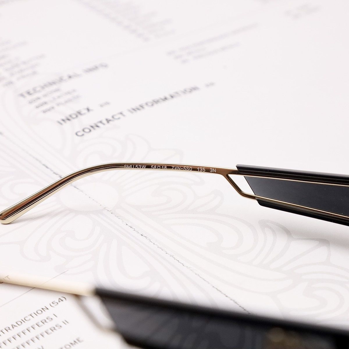 Miu Miu MIU MIU 0MU 53WS SUNGLASSES Size ONE SIZE - 4 Thumbnail