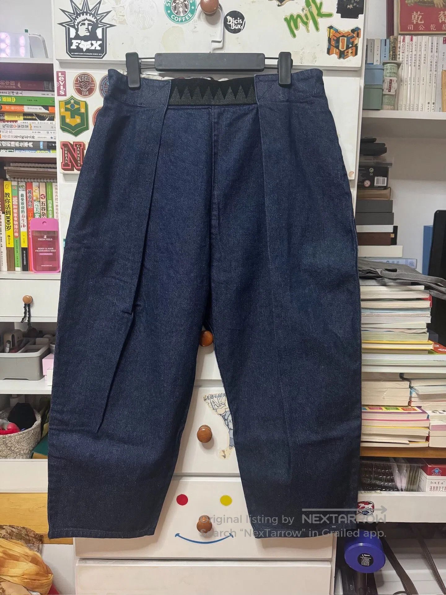 Visvim Vintage Indigo Loose Tapered Jeans. Size US 26 / EU 42 - 1 Thumbnail