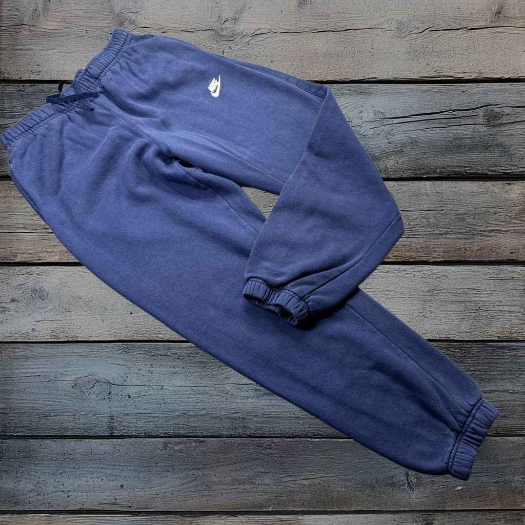 Nike Joggers M Blue Sportswear Club Fleece Pants Bv2737 Tapered Sweatpants 29" Mens, Men's (Size 31)