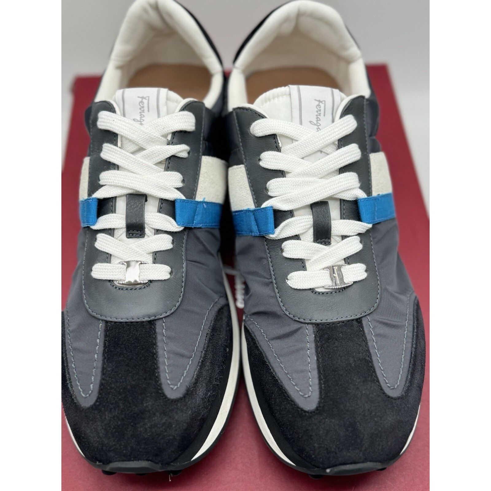 Salvatore Ferragamo Salvatore Ferragamo Iulio Sneakers sz. 10.5 us Size US 10.5 / EU 43-44 - 8 Thumbnail