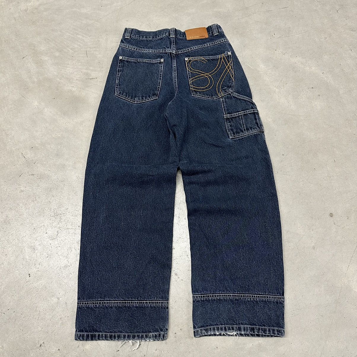 Vintage Vintage cyber Y2K Sean John baggy denim pants | Grailed