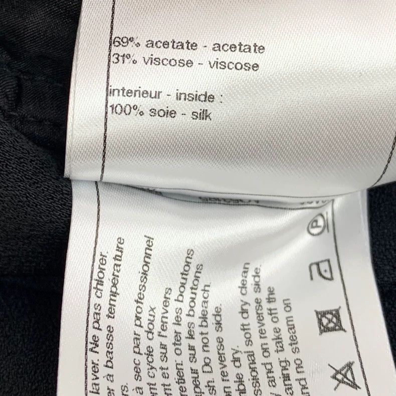 Chanel Chanel Casual wide-leg trousers with black logo buckle Size 24" / US 00 / IT 34 - 8 Thumbnail