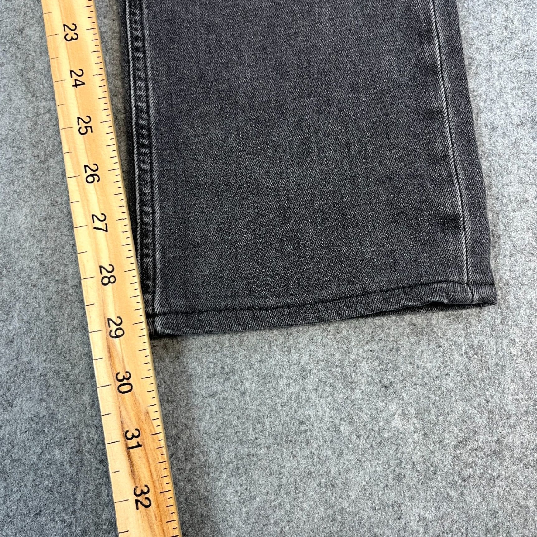 Vintage Handpicked Mens Jeans Slim Fit 32 30 Dark Grey Stretch Ravello Made In Italy Jeans Slim Mens 32 Grey Size US 32 / EU 48 - 4 Thumbnail