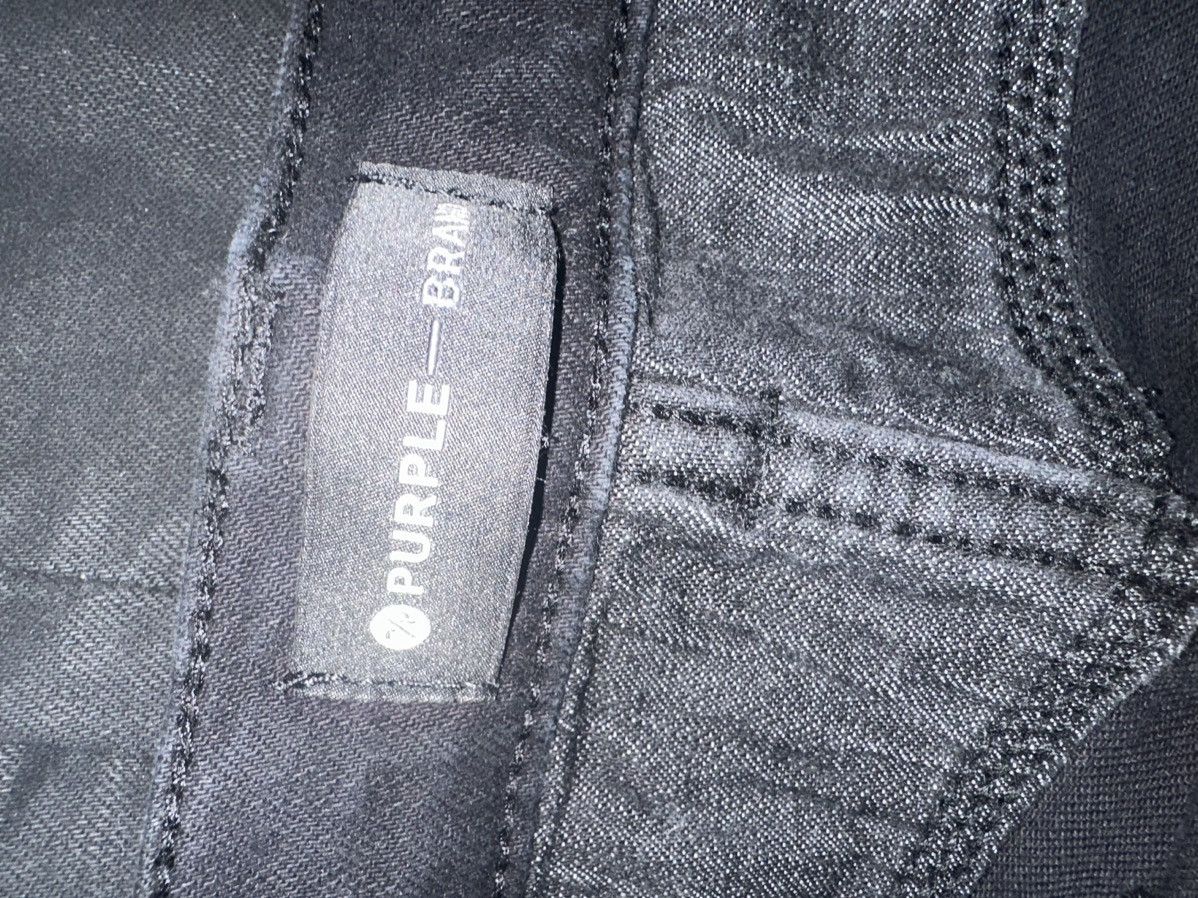 Purple Brand PURPLE BRAND P001 BLACK OIL SPILL Size US 36 / EU 52 - 2 Thumbnail