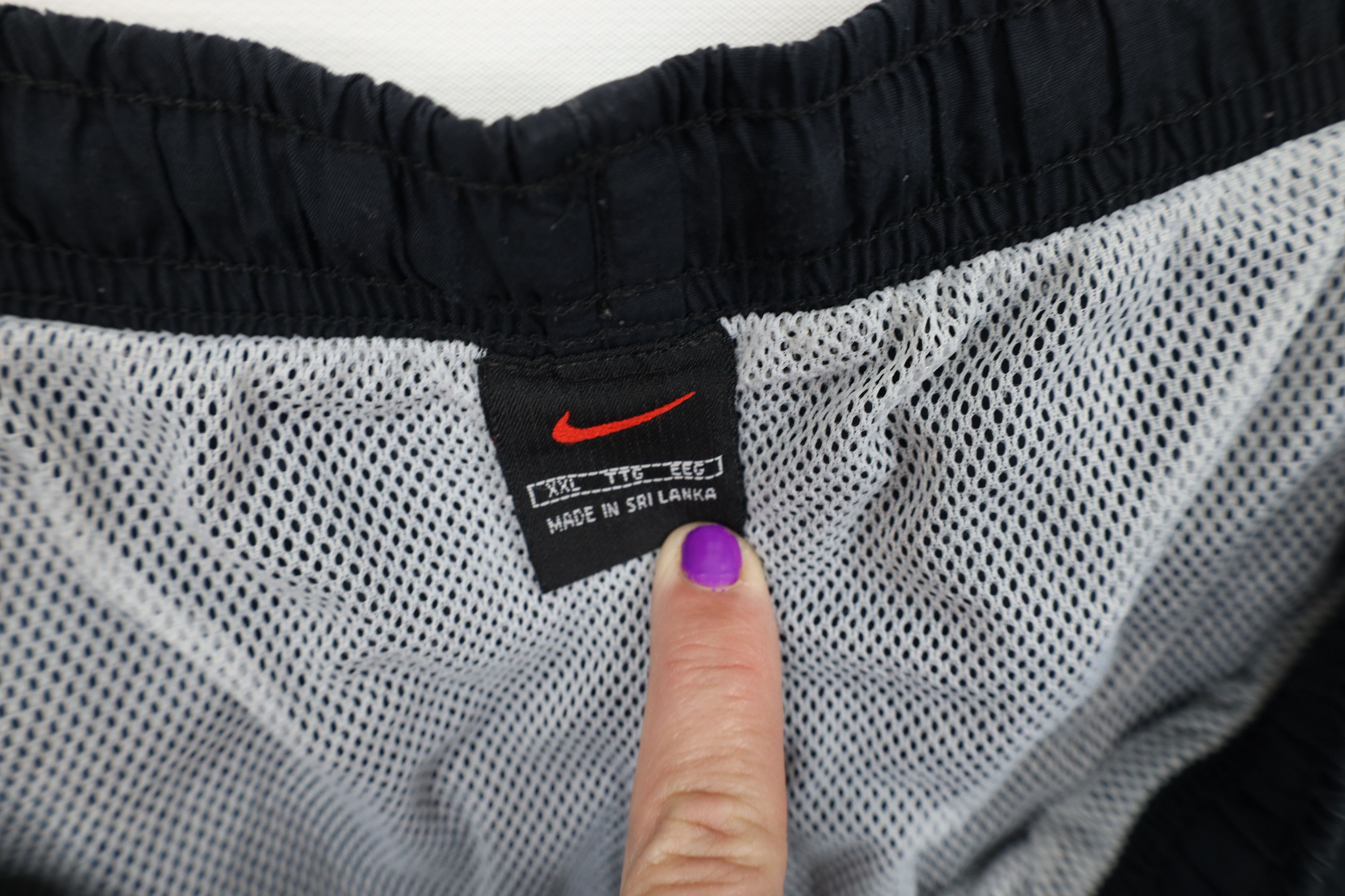 Nike Vintage 90s Y2K Nike Scott Mini Swoosh Lined Cargo Shorts Size US 38 / EU 54 - 9 Thumbnail