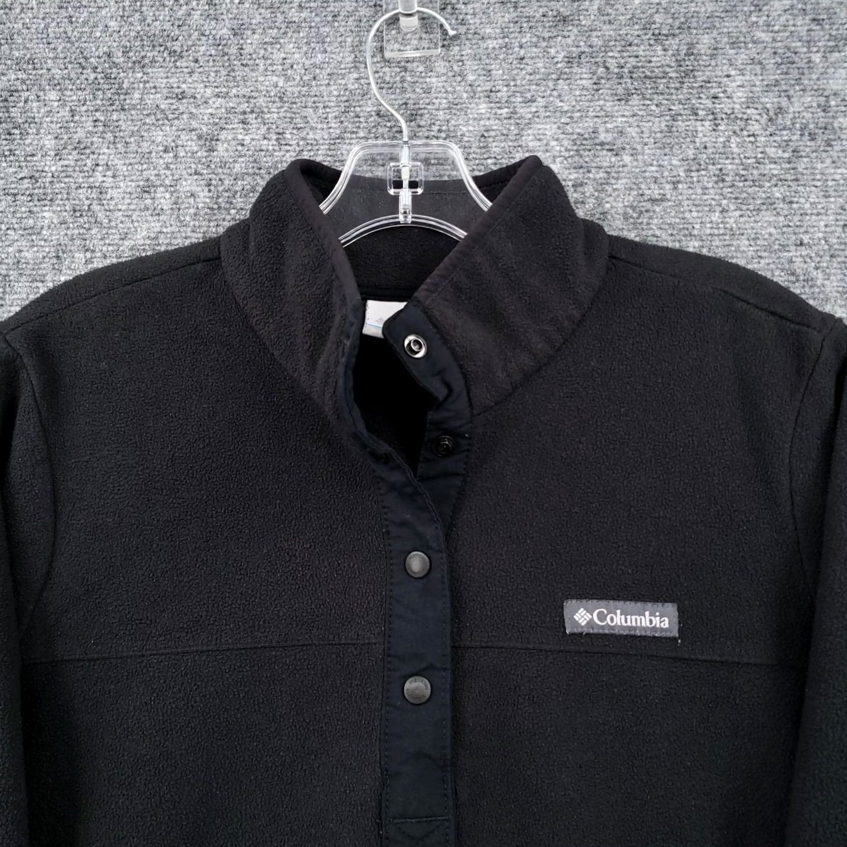 Vintage Columbia Sweatshirt Womens S Small Black Pullover Fleece Outdoor Foster Creek Size S / US 4 / IT 40 - 5 Thumbnail