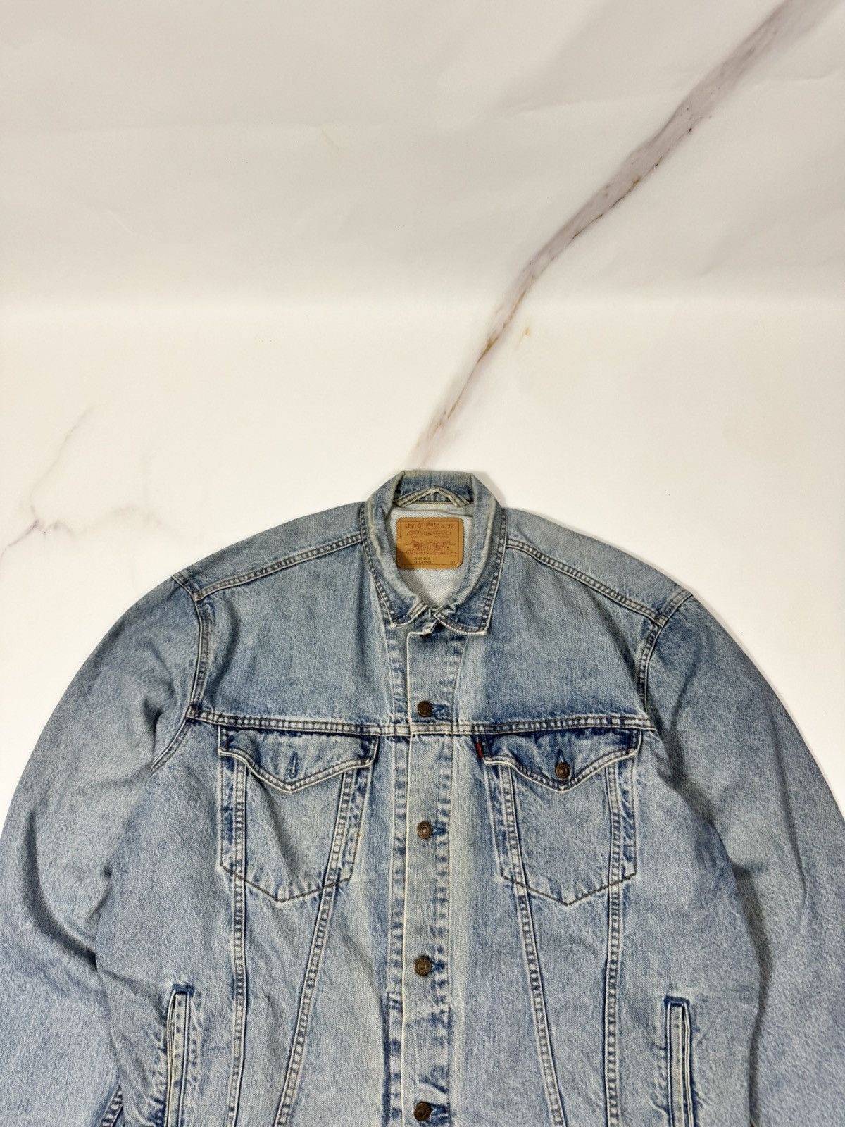 Levi's Vintage Levi's Denim Jacket Size US XL / EU 56 / 4 - 2 Thumbnail