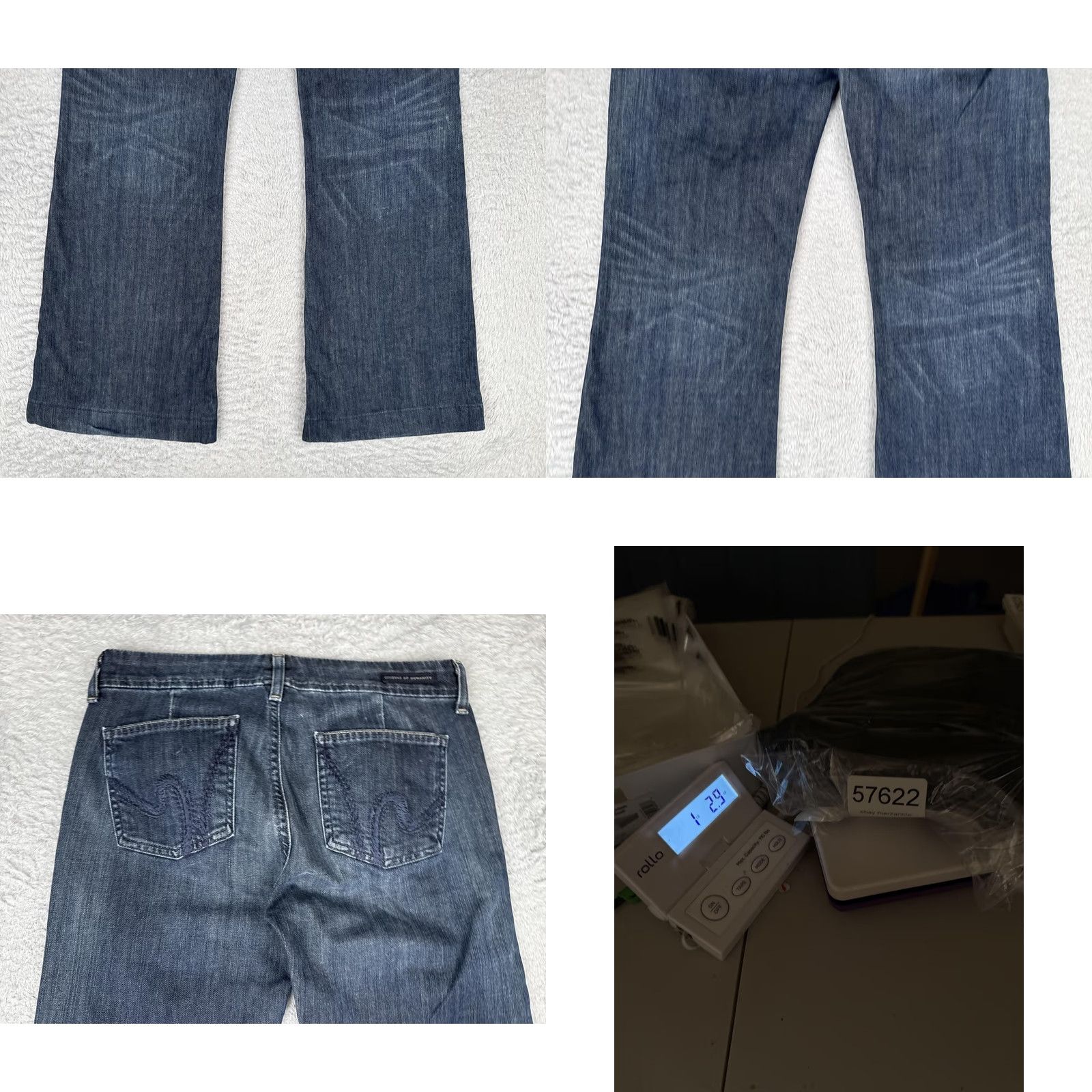 Citizens Of Humanity Citizens of Humanity Jeans Flared Womens 28 Regular Blue Medium Wash Low Rise Stretch 5-Pocket Denim Modern Vintage? Size 28" / US 6 / IT 42 - 10 Thumbnail