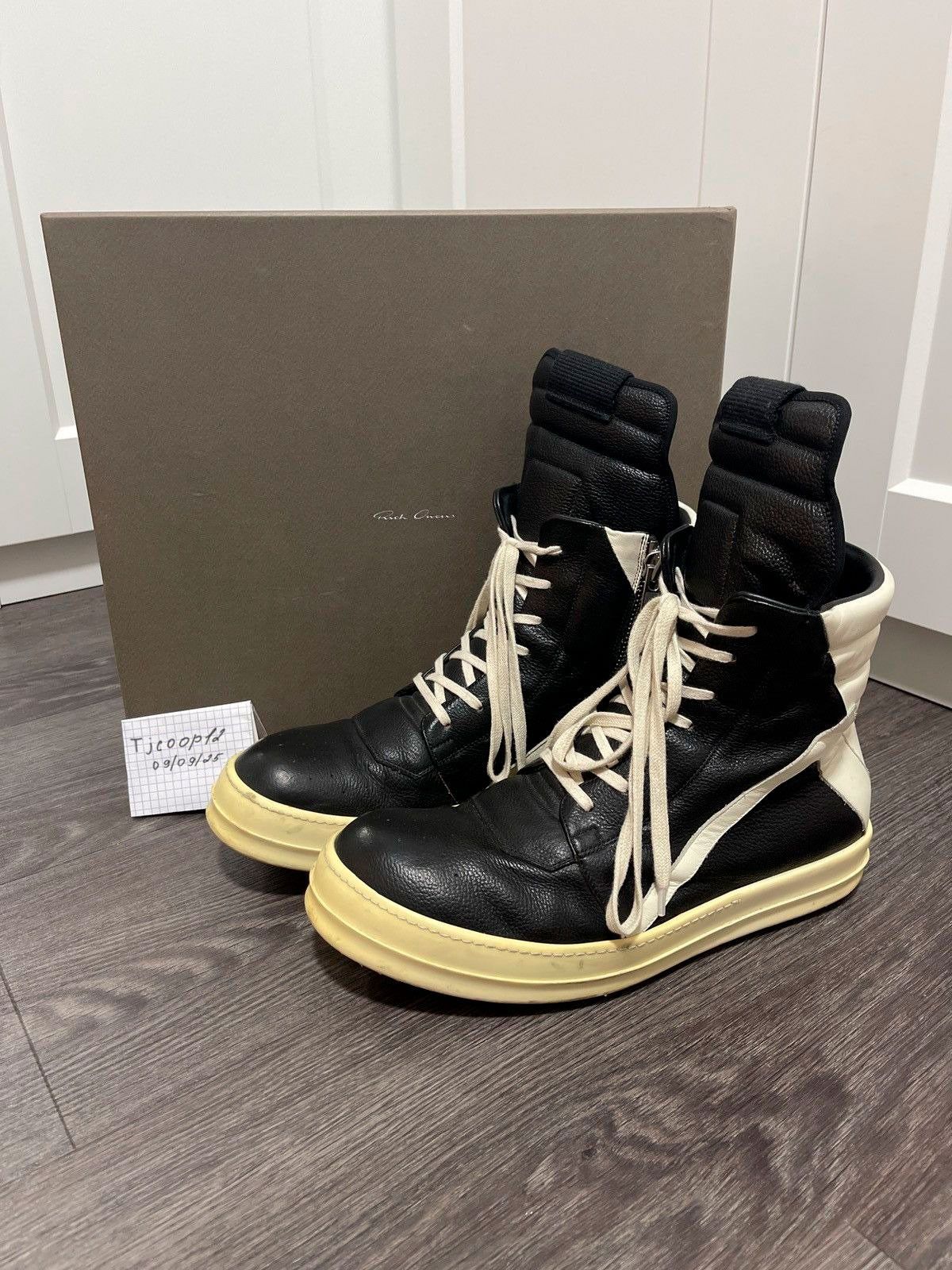 Rick Owens Geobasket Sneakers 44 Dunk