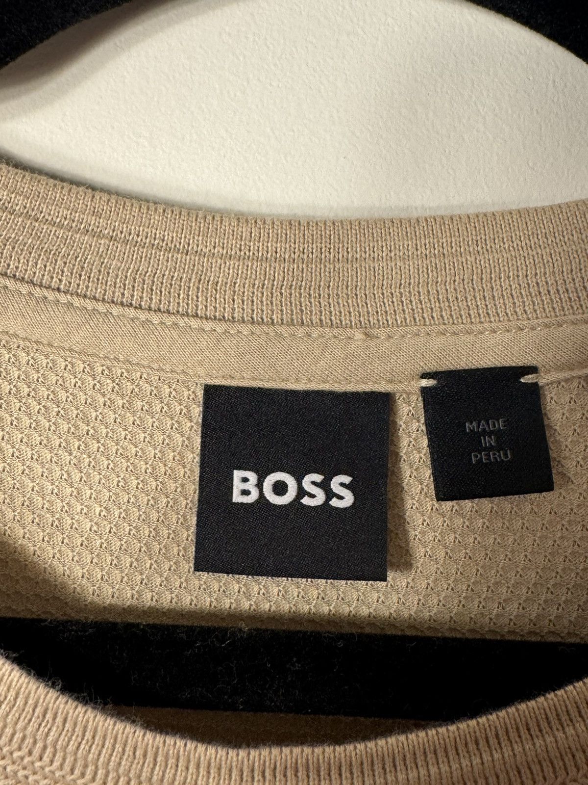 Hugo Boss Tan BOSS shirt Size US XL / EU 56 / 4 - 2 Thumbnail