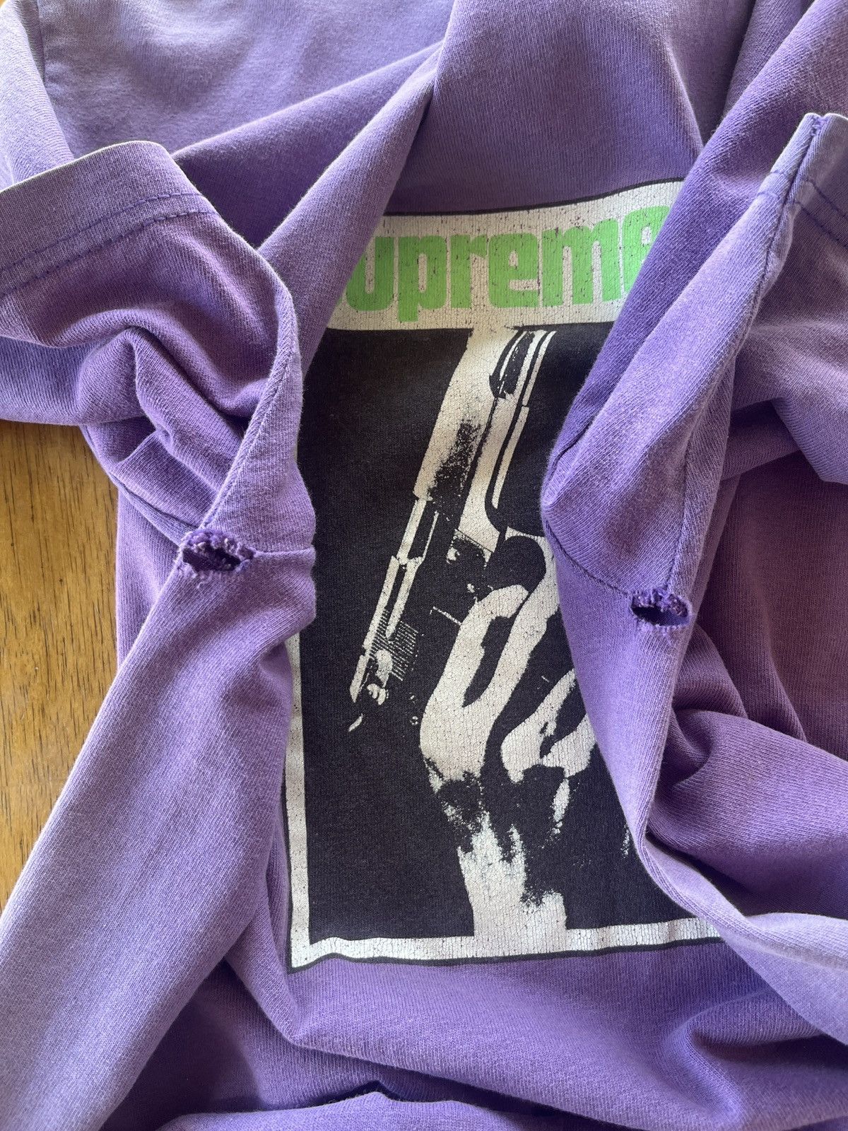 Supreme Supreme Stax Gun Tee SS05 Size US L / EU 52-54 / 3 - 11 Thumbnail