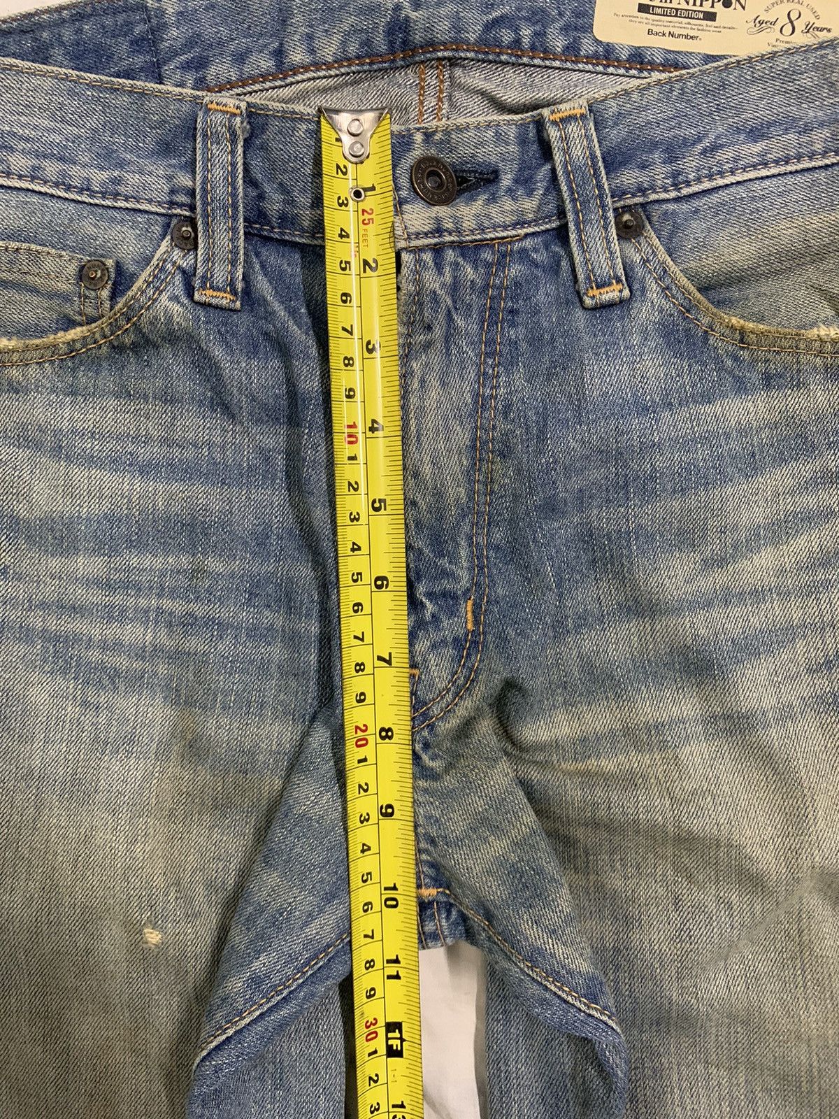 Vintage Japanese Brand Mud Wash Distressed Grunge Jeans