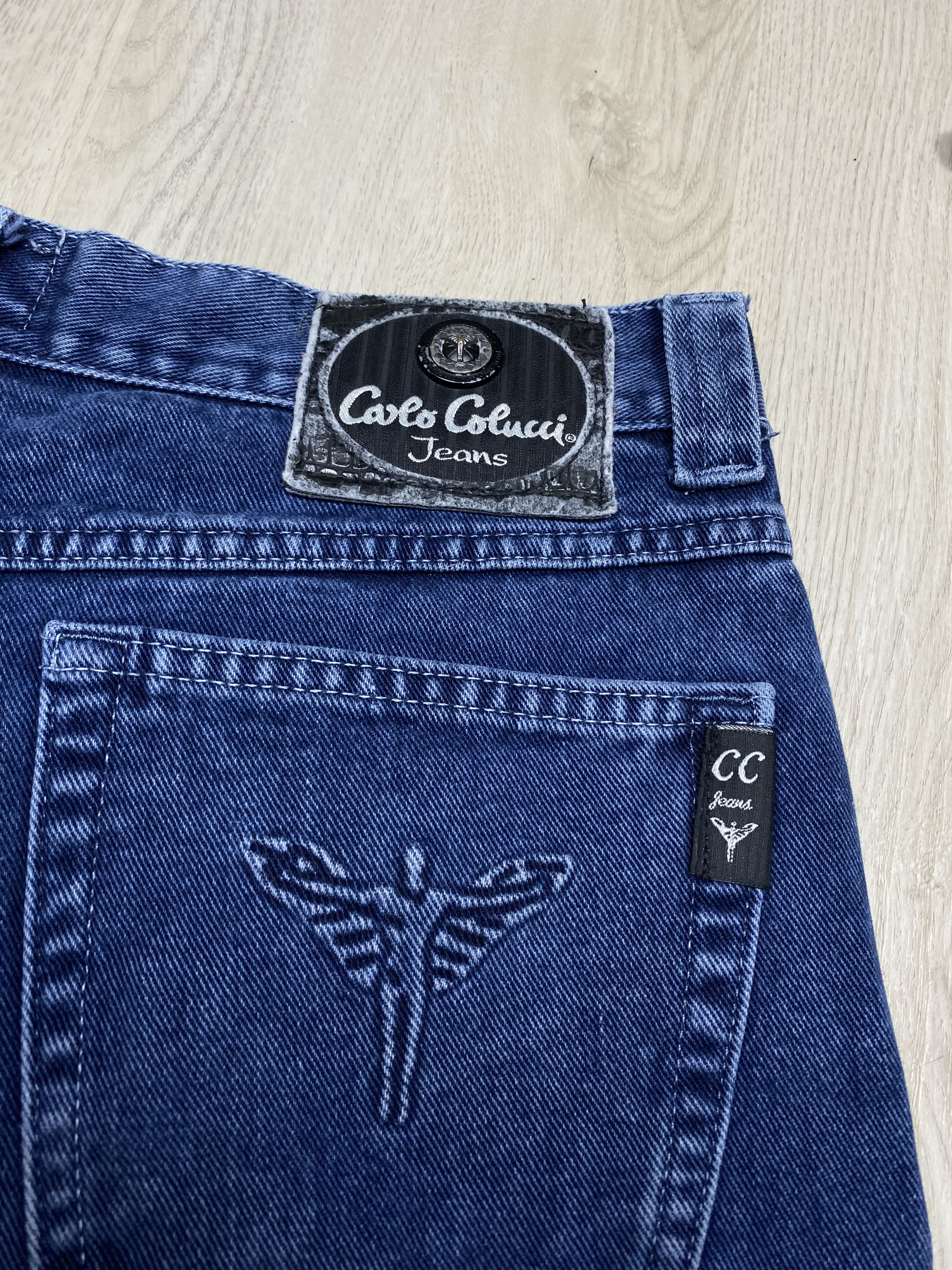 Carlo Colucci Carlo Colucci 90s Vintage Mens Denim Pants Jeans Size US 35 - 11 Thumbnail