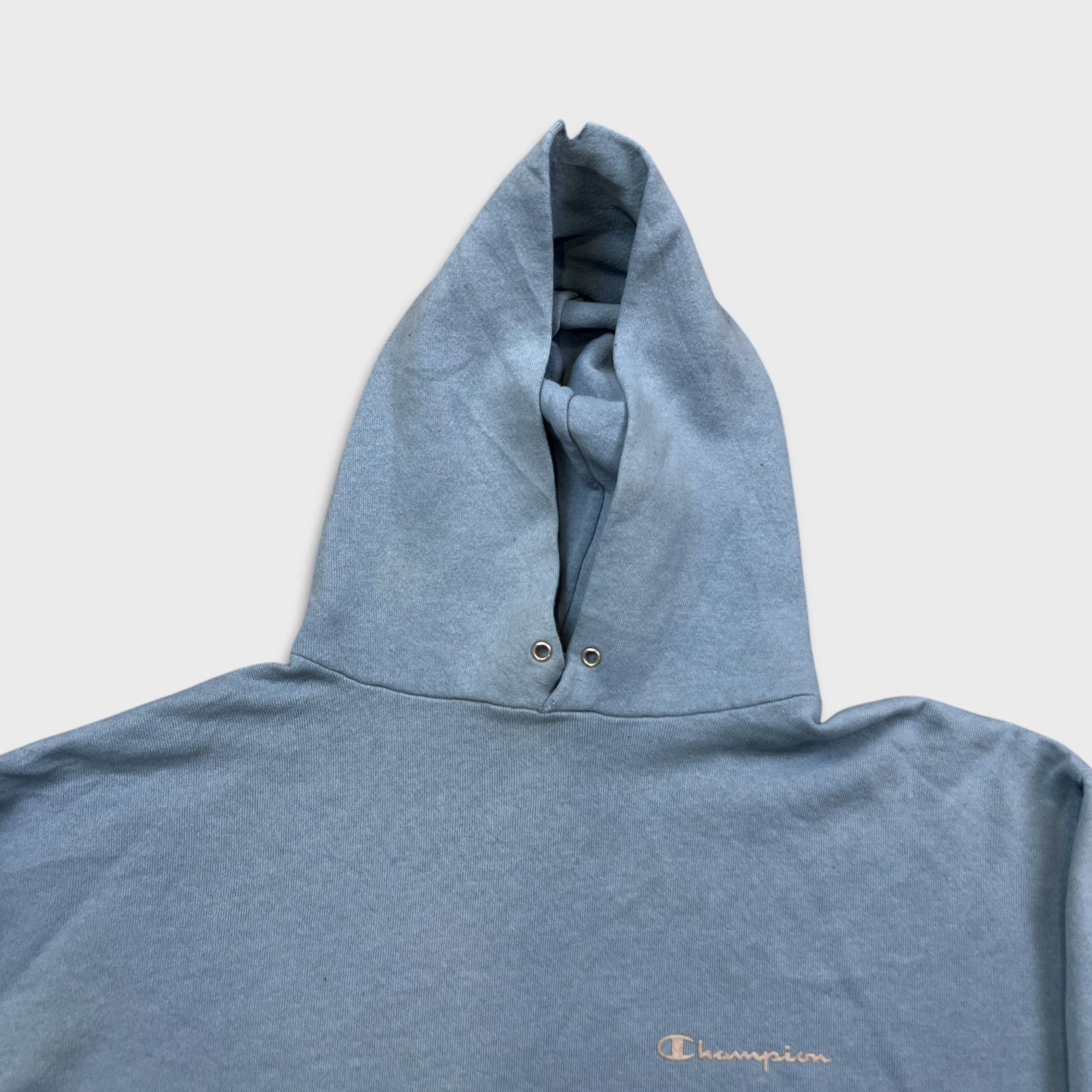 Champion × Vintage Champion Hoodie Large Authentic Pullover Hooded Sweatshirt Size US L / EU 52-54 / 3 - 2 Thumbnail