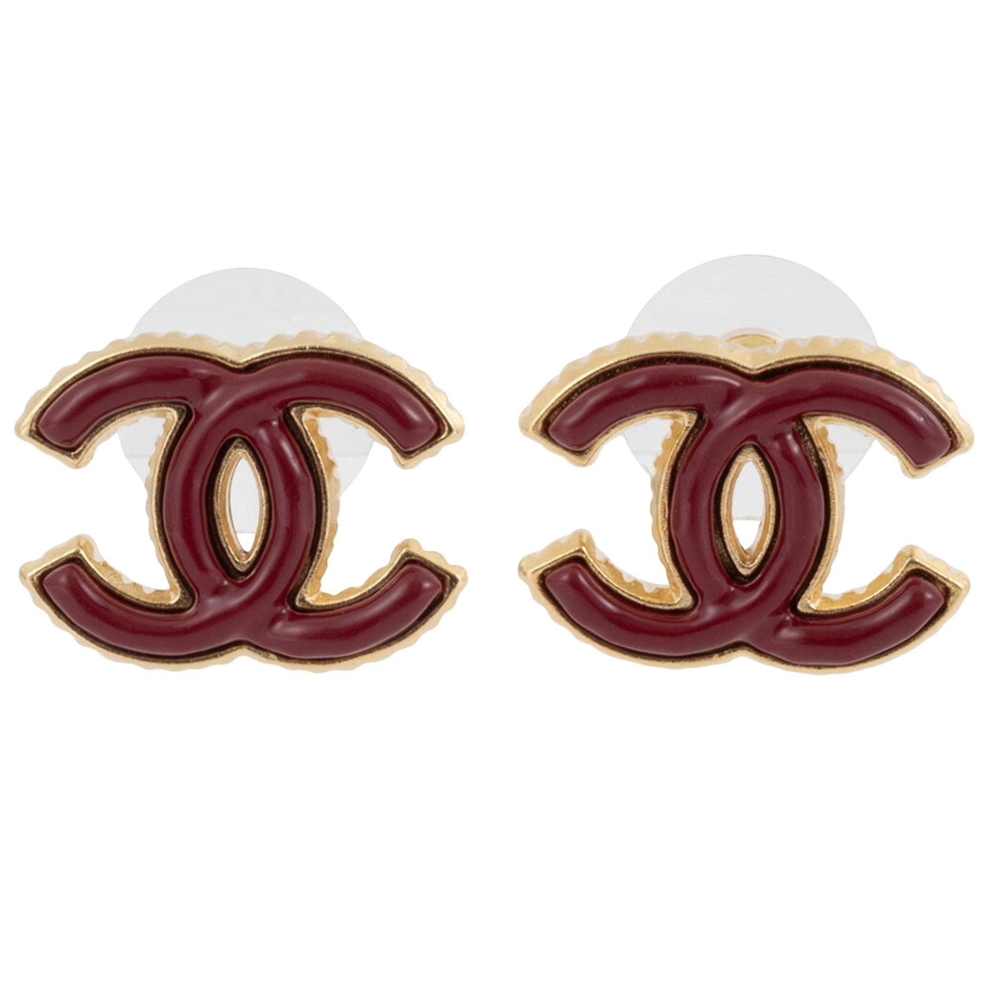 Chanel Chanel Coco Mark earring Size ONE SIZE - 1 Thumbnail