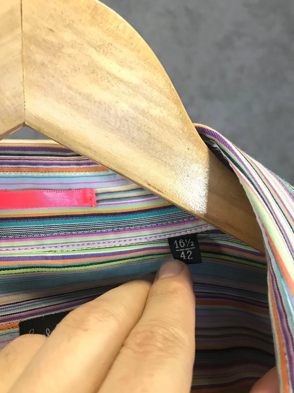 Paul Smith Paul Smith crazy designer multicolor striped shirt Size US XL / EU 56 / 4 - 4 Thumbnail