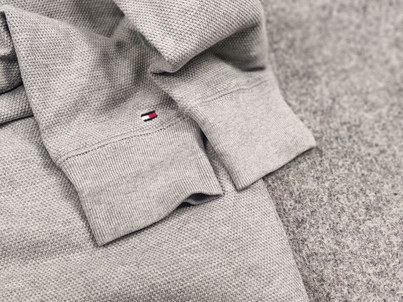 Tommy Hilfiger Tommy Hilfiger Padded with Zip Hoodie Gray Jacket Size US L / EU 52-54 / 3 - 14 Thumbnail