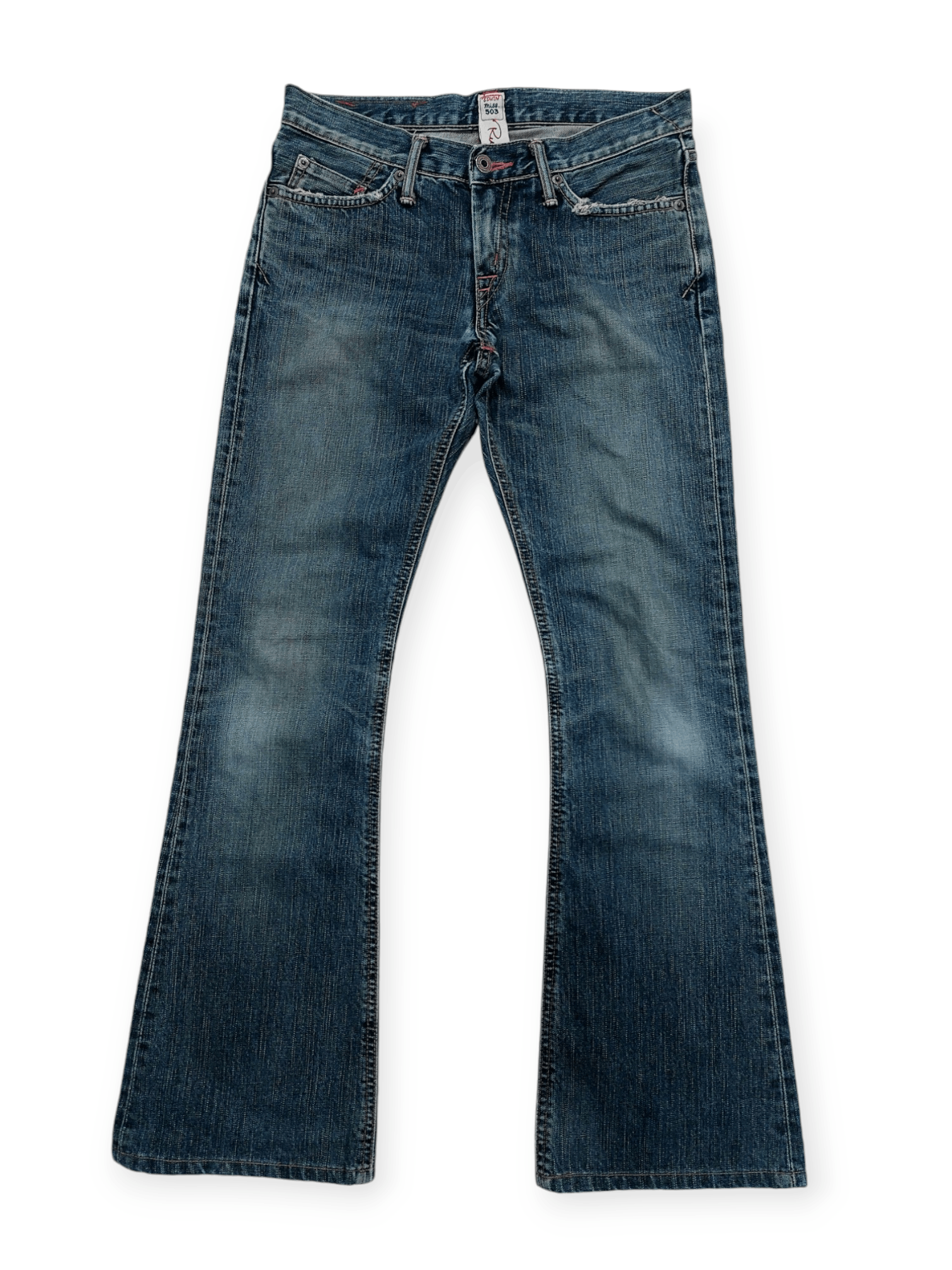 Edwin Flare Edwin Miss. 503 Rude Denim Size 30" / US 8 / IT 44 - 3 Thumbnail