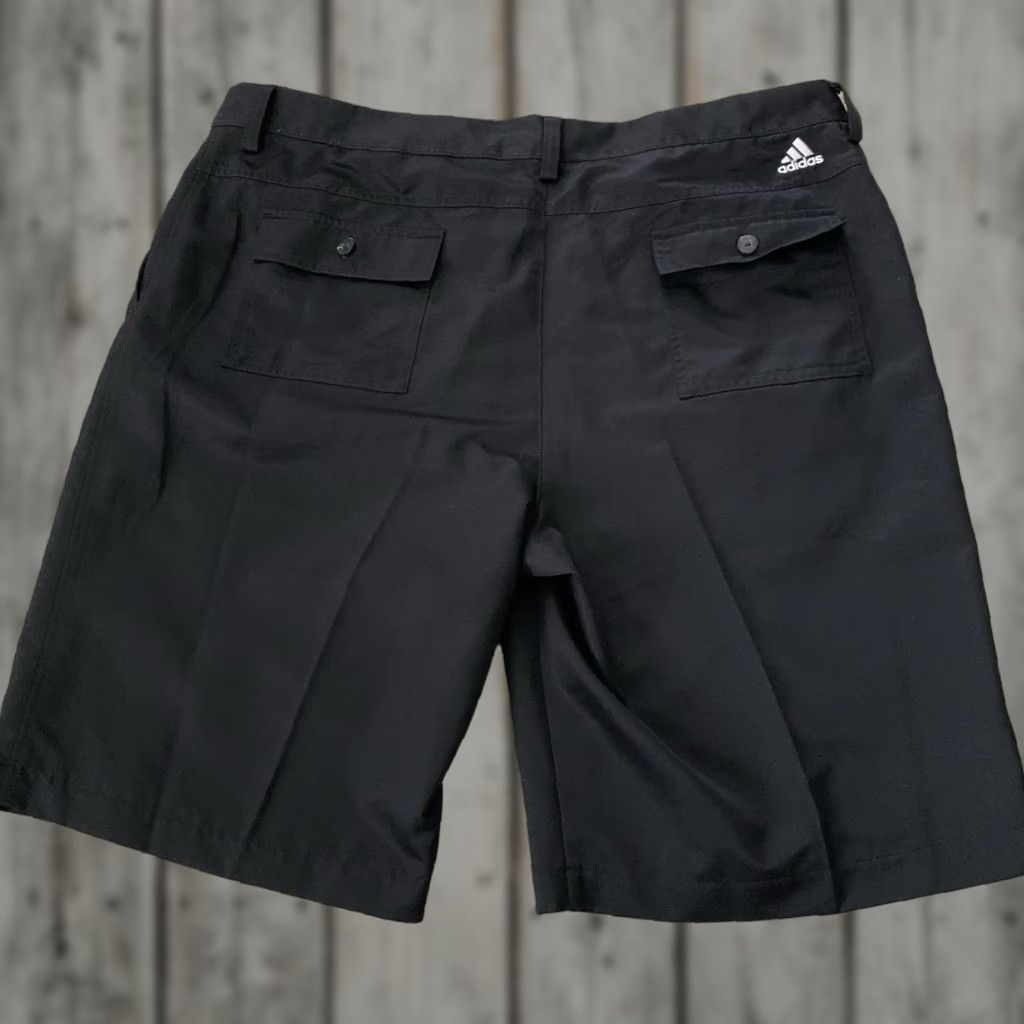 Adidas Adidas Shorts Mens 38 Climalite Black Flat Front Lightweight Pockets Golf Chino Logo 11in Inseam Regular Size US 38 / EU 54 - 1 Thumbnail