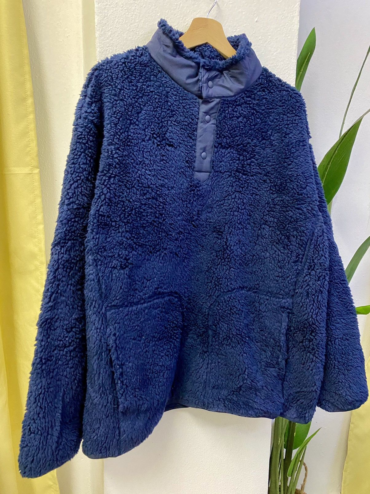 Uniqlo × White Mountaineering Uniqlo x White Mountaineering Oversized Pullover Fleece Size US XL / EU 56 / 4 - 2 Thumbnail