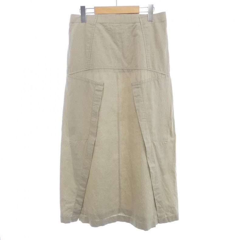 Issey Miyake Issey Miyake size:L Beige mainline skirt Size 23" - 2 Thumbnail