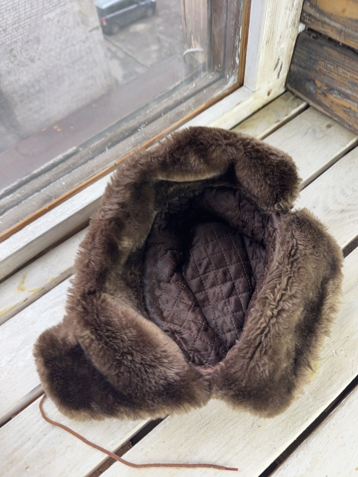 Japanese Brand Vintage Y2K 90s Retro Ushanka Fuzzy Mohair Trapper hat Size ONE SIZE - 8 Thumbnail