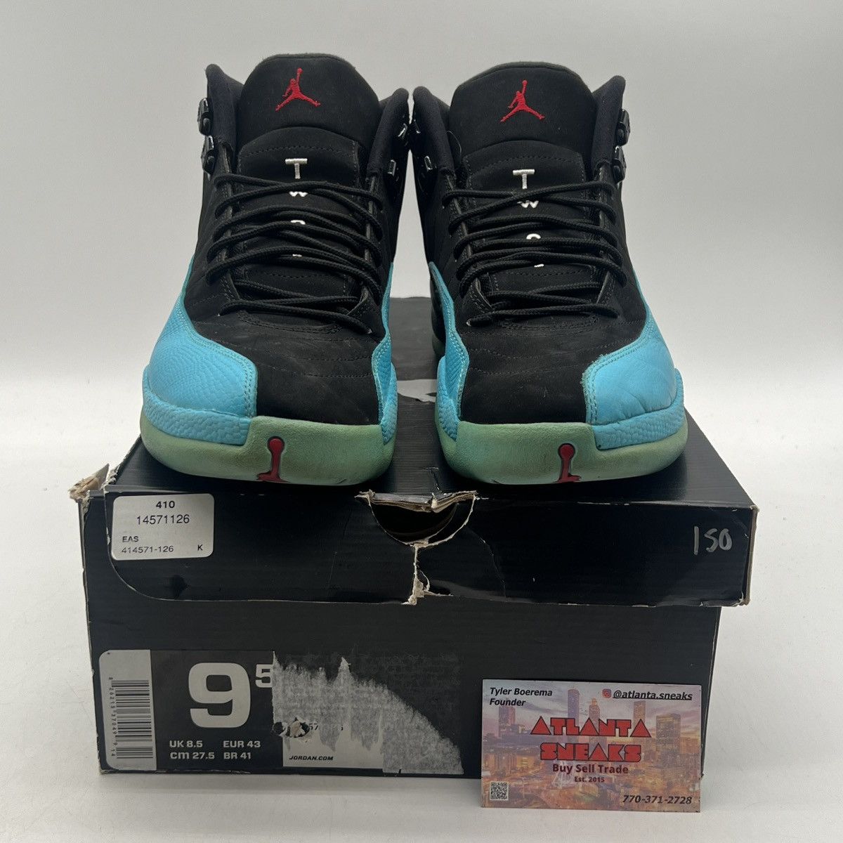 Jordan Brand Air Jordan 12 gamma blue Size US 9.5 / EU 42-43 - 2 Thumbnail