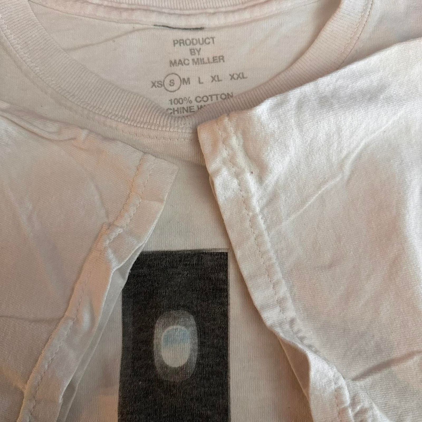 Band Tees × Rap Tees Vintage Y2K Mac Miller Swimming Album Shirt Size US S / EU 44-46 / 1 - 7 Thumbnail