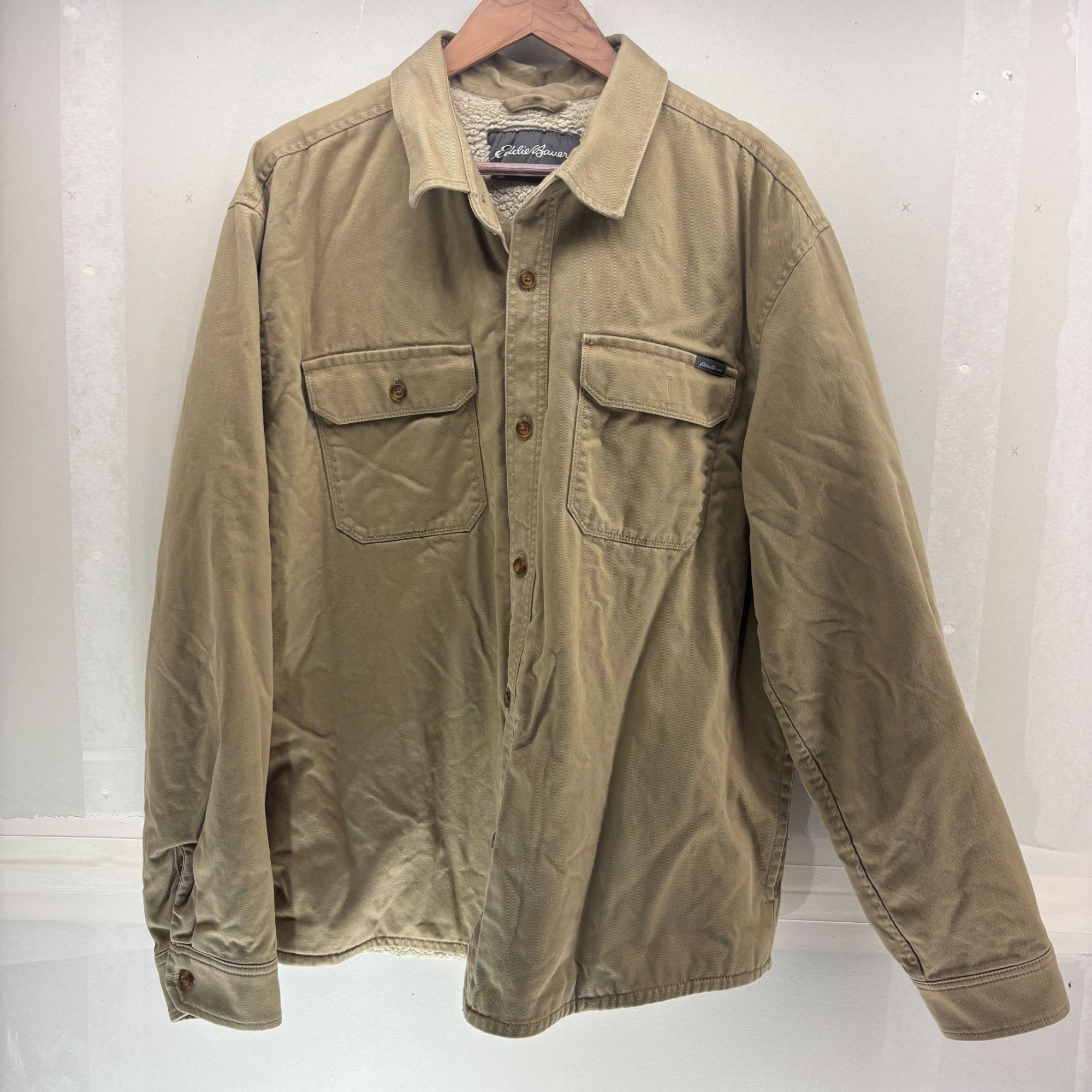Eddie Bauer Eddie Bauer Mens Outdoor Jacket Shacket Barn Coat 2 Pocket X Size US XL / EU 56 / 4 - 1 Thumbnail