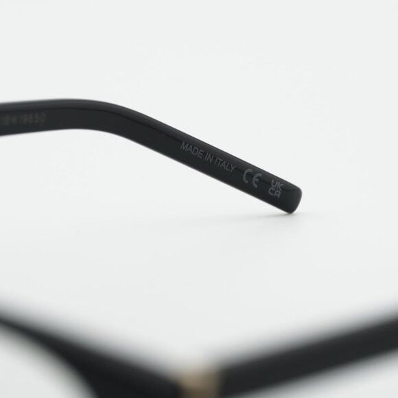 Saint Laurent Paris Saint Laurent SL M111 001 Round Eyeglasses Black 52mm Frame Size ONE SIZE - 8 Thumbnail