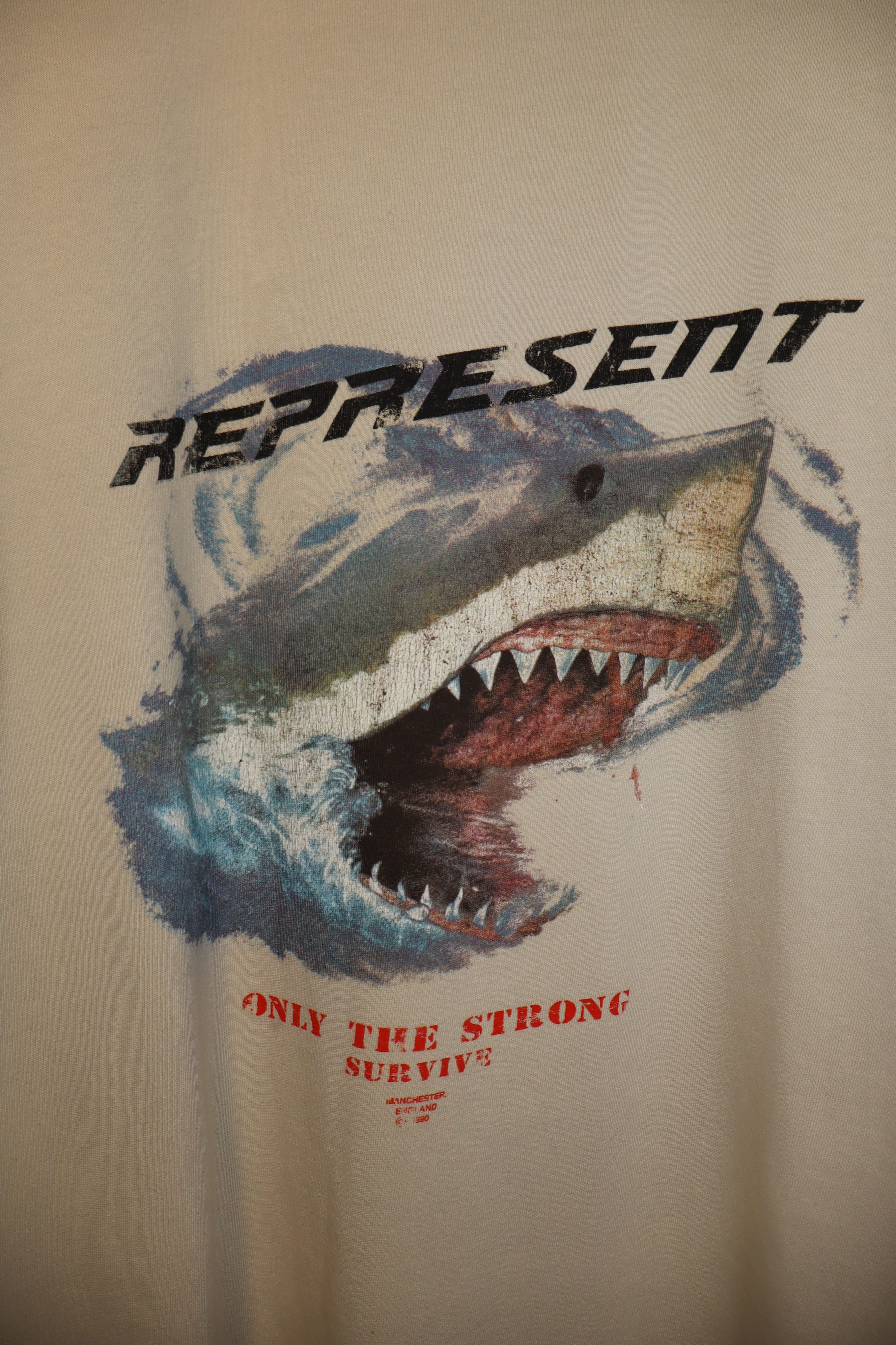 Represent Clo. Only the strong survive t-shirt Size US L / EU 52-54 / 3 - 5 Thumbnail