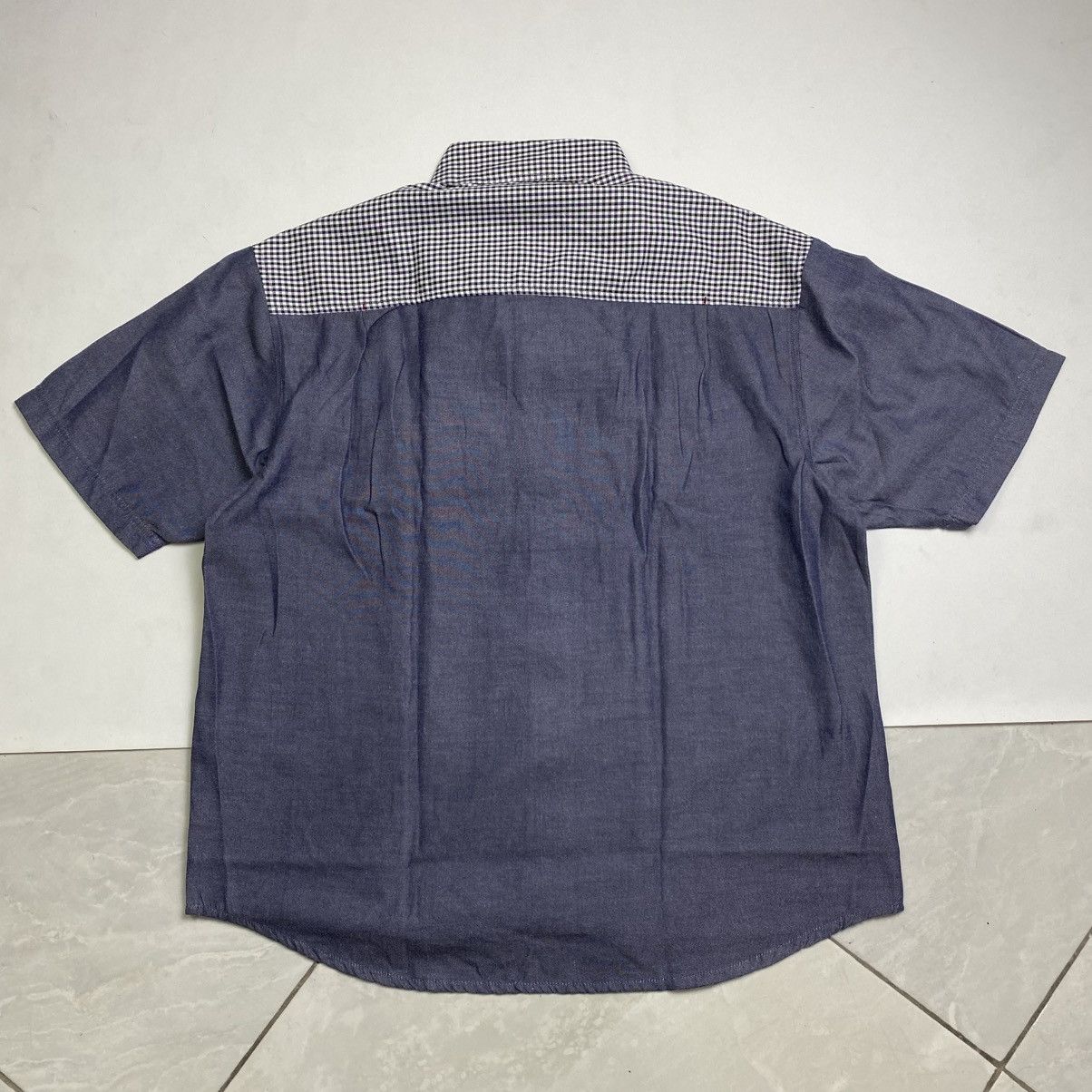 Issey Miyake Hifumi Two tone Double Pocket button shirt Size US L / EU 52-54 / 3 - 8 Thumbnail