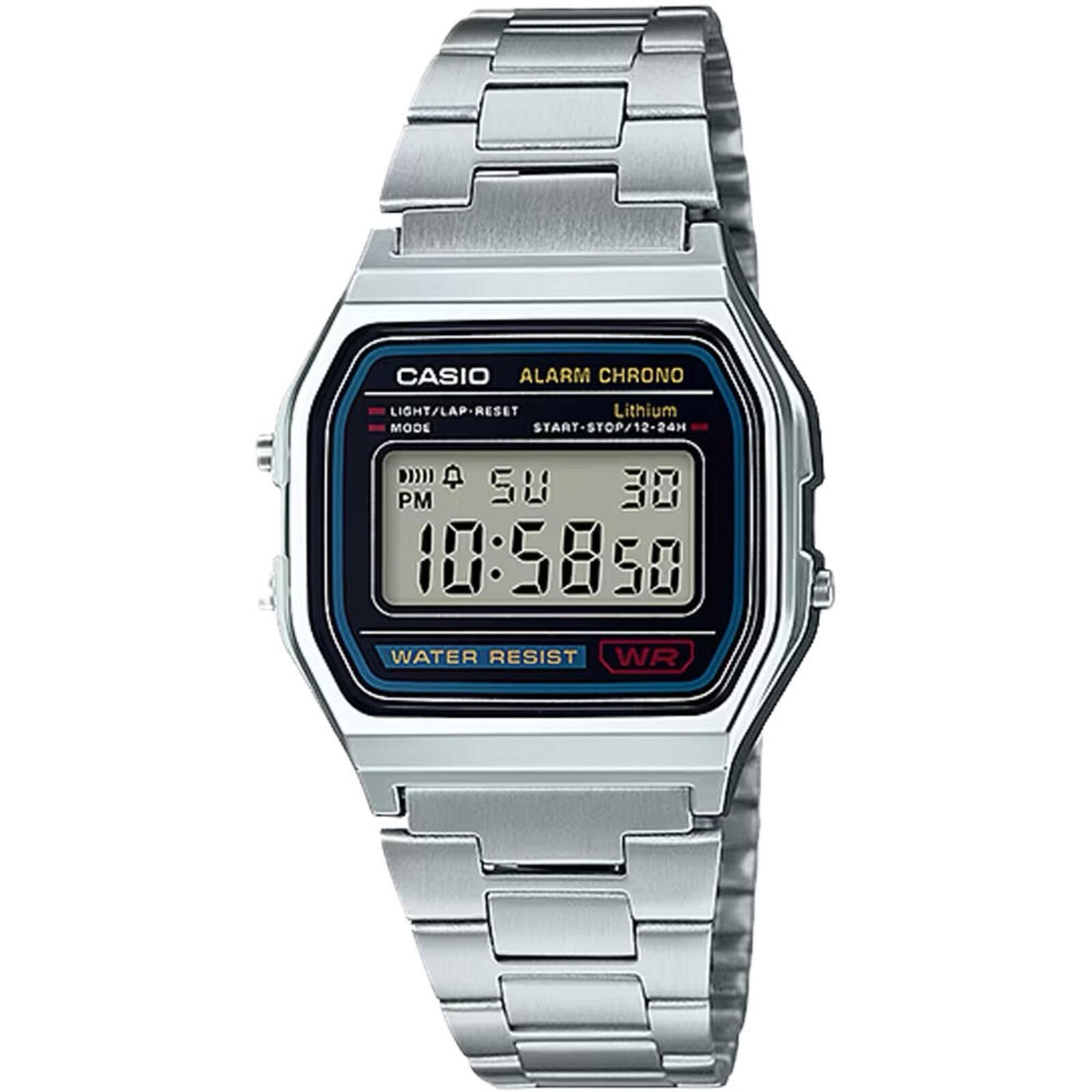 Casio Casio Men's Watch Silver-Toned - A158WA-1 Size ONE SIZE - 1 Preview
