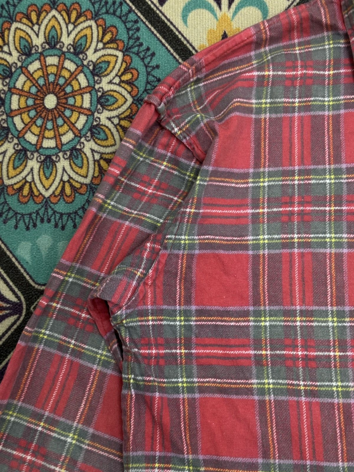 Comme des Garcons SS2005 Comme des Garcons Plaid Tartan Zipper Polos Jacket Size US M / EU 48-50 / 2 - 3 Thumbnail