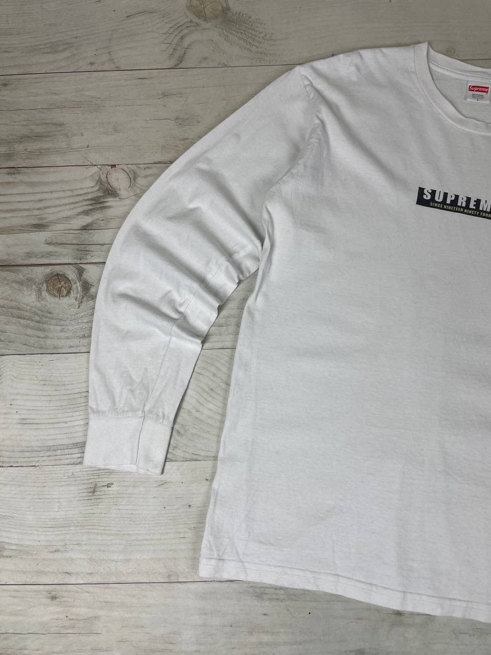 Supreme Supreme 1994 Ls Tee Long Sleeve T Shirt Size US L / EU 52-54 / 3 - 4 Thumbnail